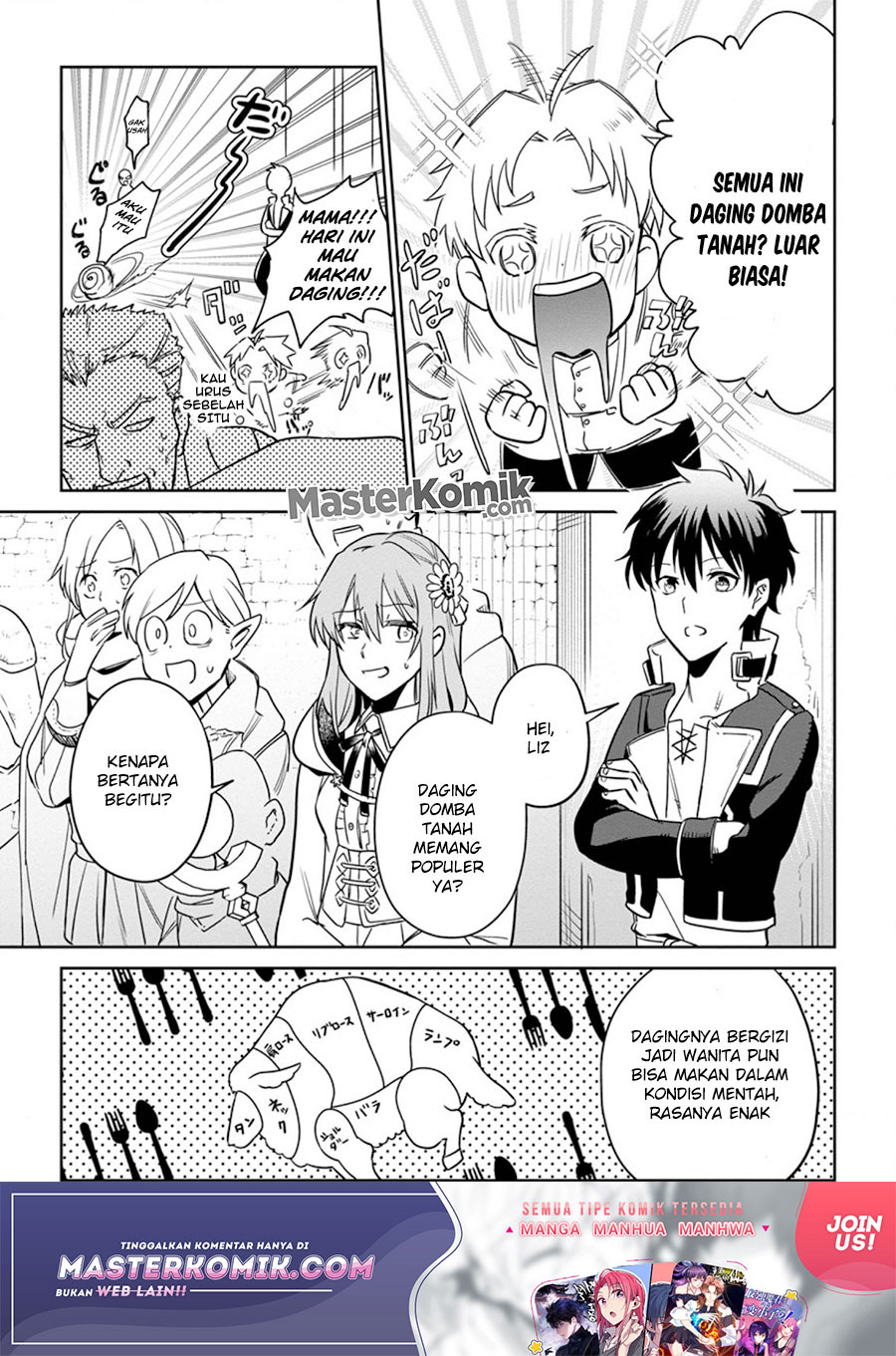 Isekai Craft Gurashi Jiyu Kimamana Seisan Shoku No Honobono Slow Life Chapter 5.3 - halaman 3