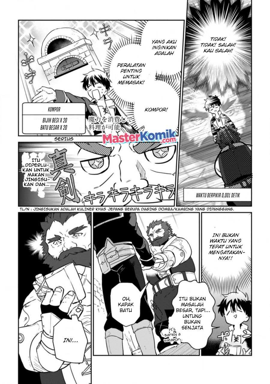 Isekai Craft Gurashi Jiyu Kimamana Seisan Shoku No Honobono Slow Life Chapter 6.2 - halaman 1