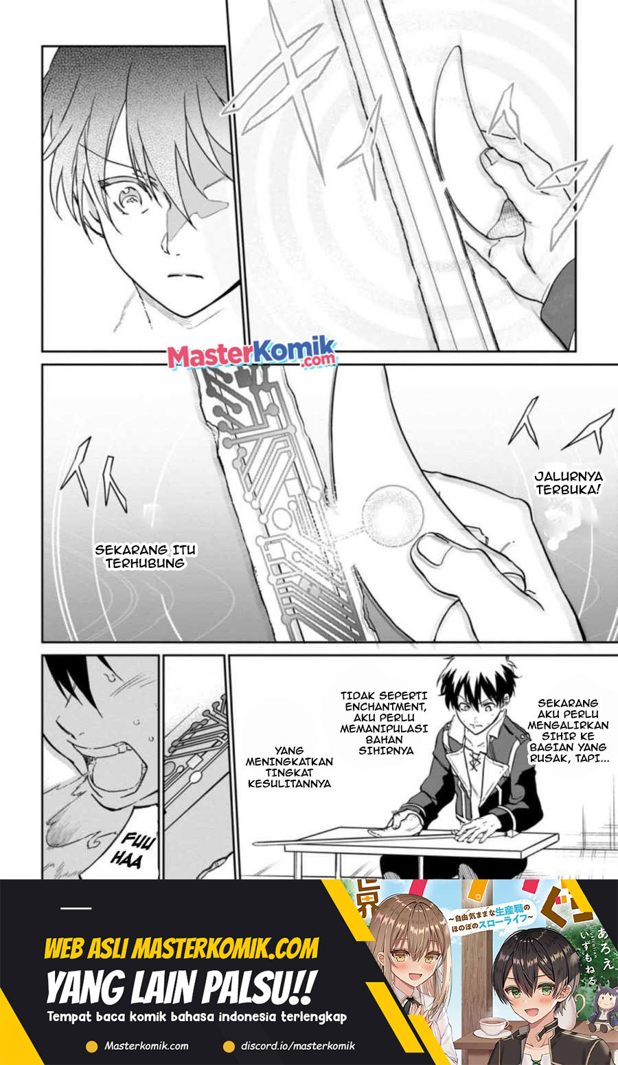 Isekai Craft Gurashi Jiyu Kimamana Seisan Shoku No Honobono Slow Life Chapter 8.3 - halaman 2