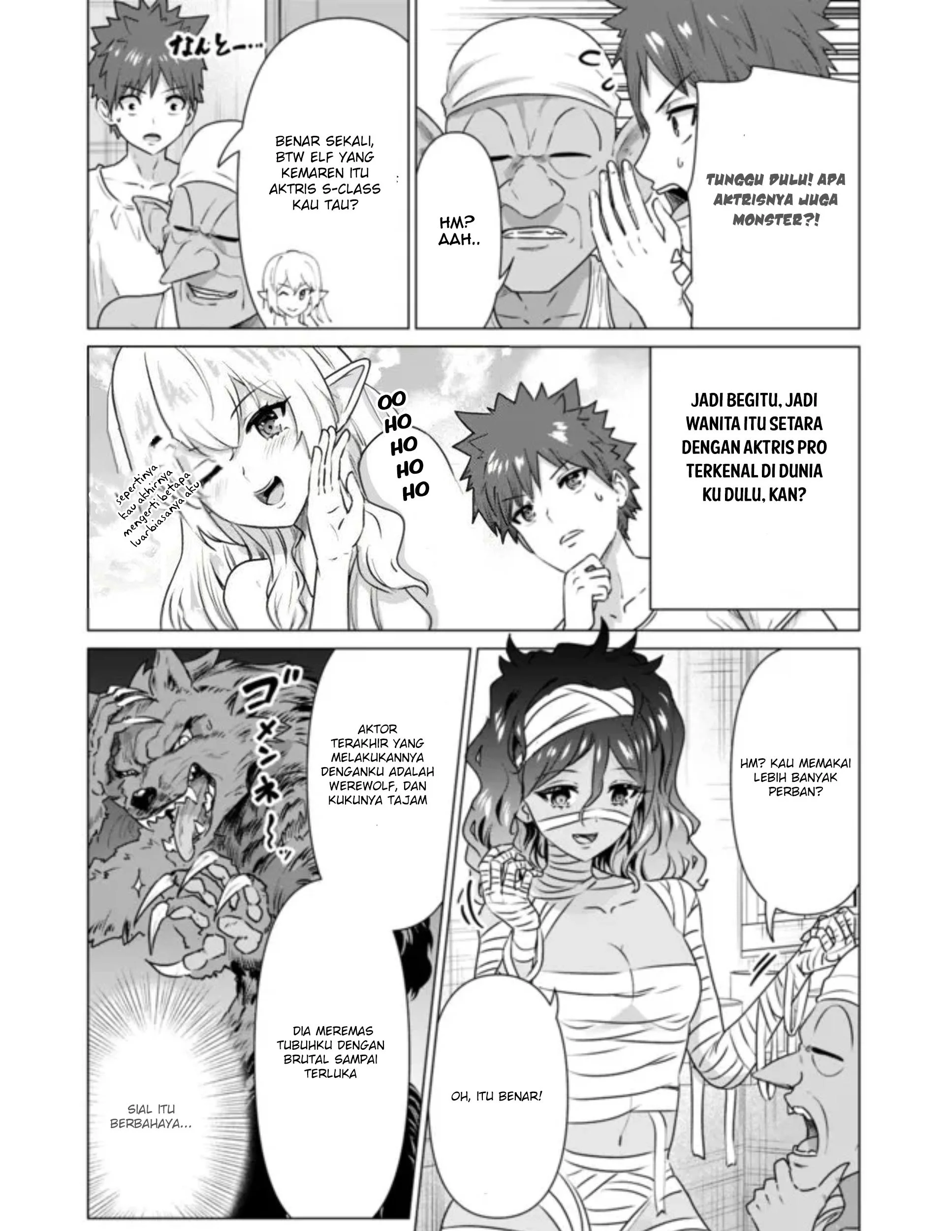 Isekai Danyuu ~Shiru Danyuu ga Isekai Tensei Shite Ero Chishiki Furu Katsuyo de Musou Danyuu ni Naru Hanashi ~ Chapter 2 - halaman 27