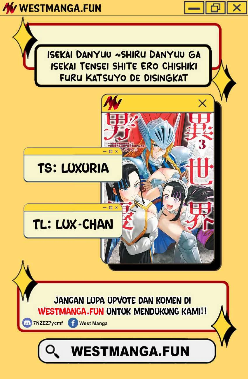 Isekai Danyuu ~Shiru Danyuu ga Isekai Tensei Shite Ero Chishiki Furu Katsuyo de Musou Danyuu ni Naru Hanashi ~ Chapter 34 - halaman 2