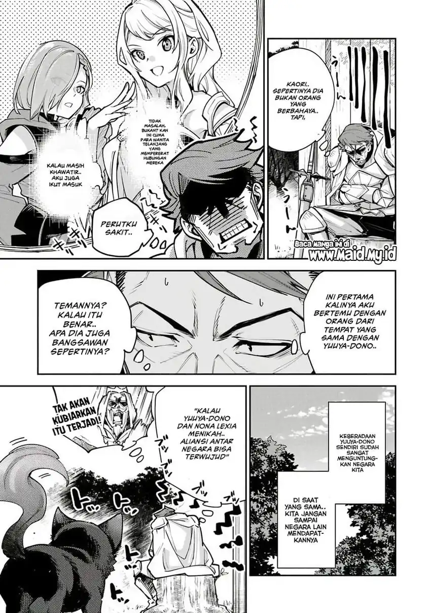 Isekai de Cheat Skill wo Te ni Shita Ore wa, Genjitsu Sekai wo mo Musou Suru: Level Up wa Jinsei wo Kaeta Chapter 35.1 - halaman 13