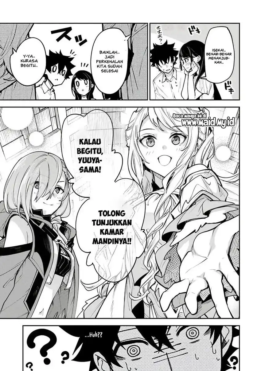 Isekai de Cheat Skill wo Te ni Shita Ore wa, Genjitsu Sekai wo mo Musou Suru: Level Up wa Jinsei wo Kaeta Chapter 35.1 - halaman 9