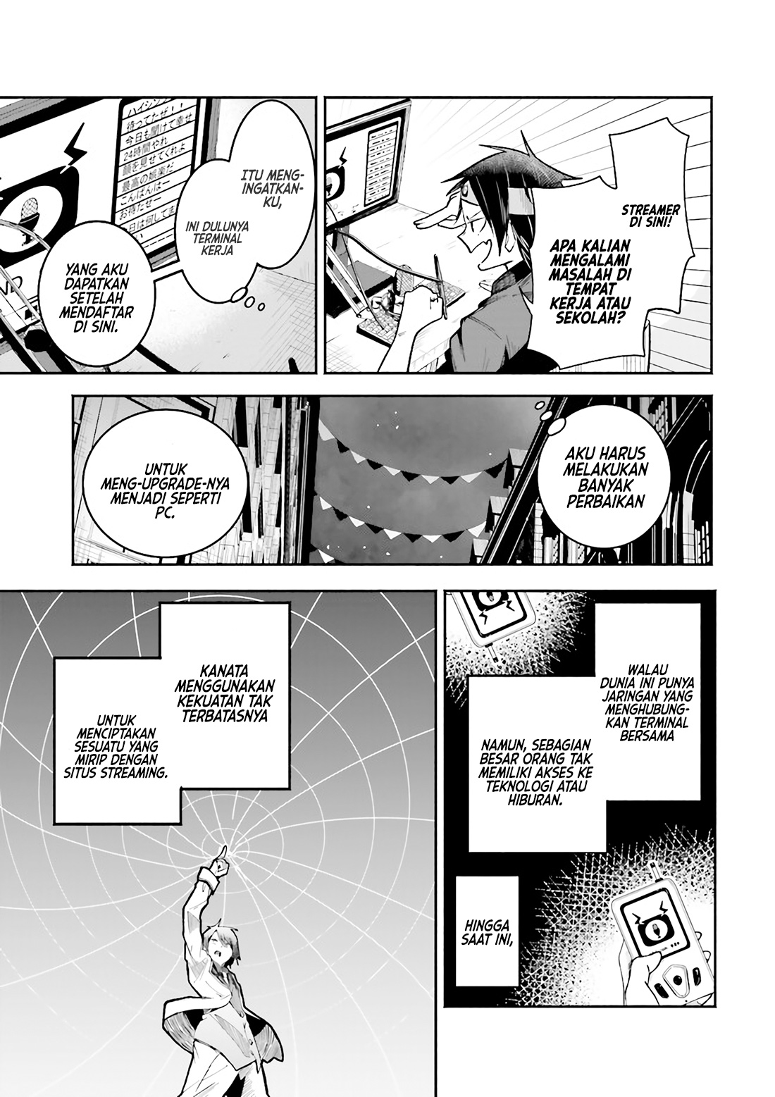 Isekai de Haishin Katsudou wo Shitara Tairyou no Yandere Shinja wo Umidashiteshimatta Ken Chapter 1 - halaman 23