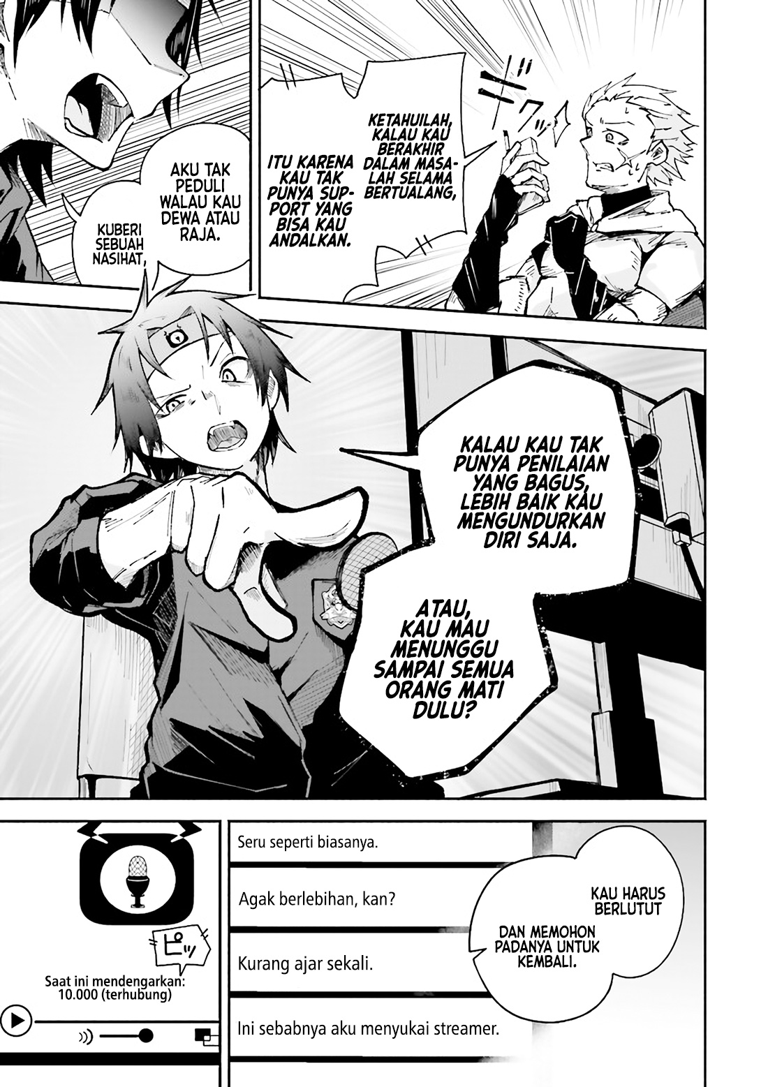 Isekai de Haishin Katsudou wo Shitara Tairyou no Yandere Shinja wo Umidashiteshimatta Ken Chapter 1 - halaman 7