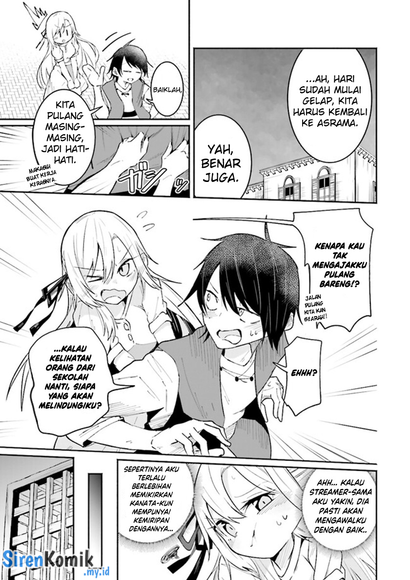 Isekai de Haishin Katsudou wo Shitara Tairyou no Yandere Shinja wo Umidashiteshimatta Ken Chapter 10 - halaman 15