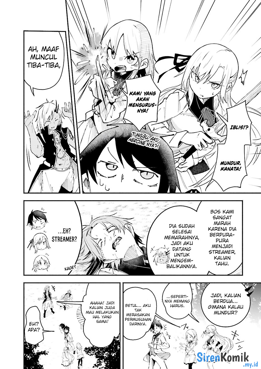 Isekai de Haishin Katsudou wo Shitara Tairyou no Yandere Shinja wo Umidashiteshimatta Ken Chapter 11 - halaman 19
