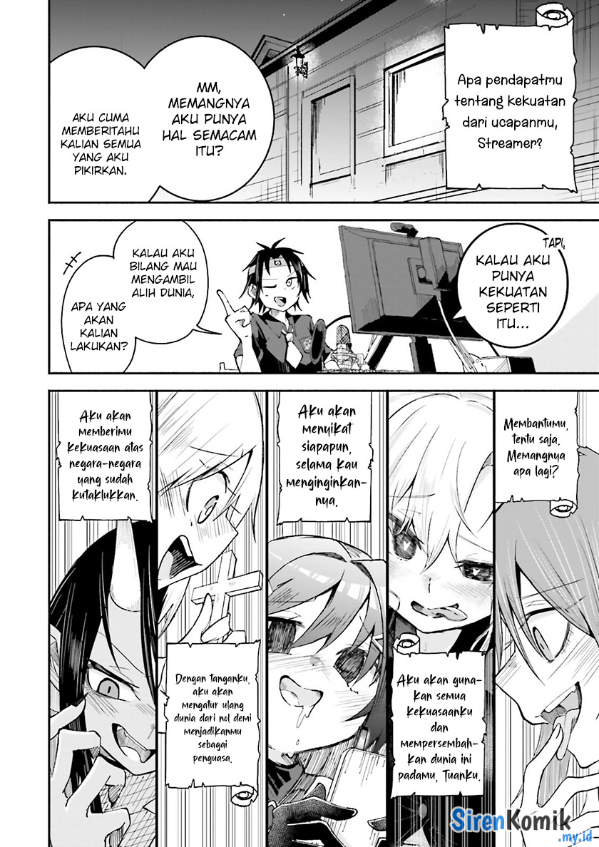 Isekai de Haishin Katsudou wo Shitara Tairyou no Yandere Shinja wo Umidashiteshimatta Ken Chapter 11 - halaman 3