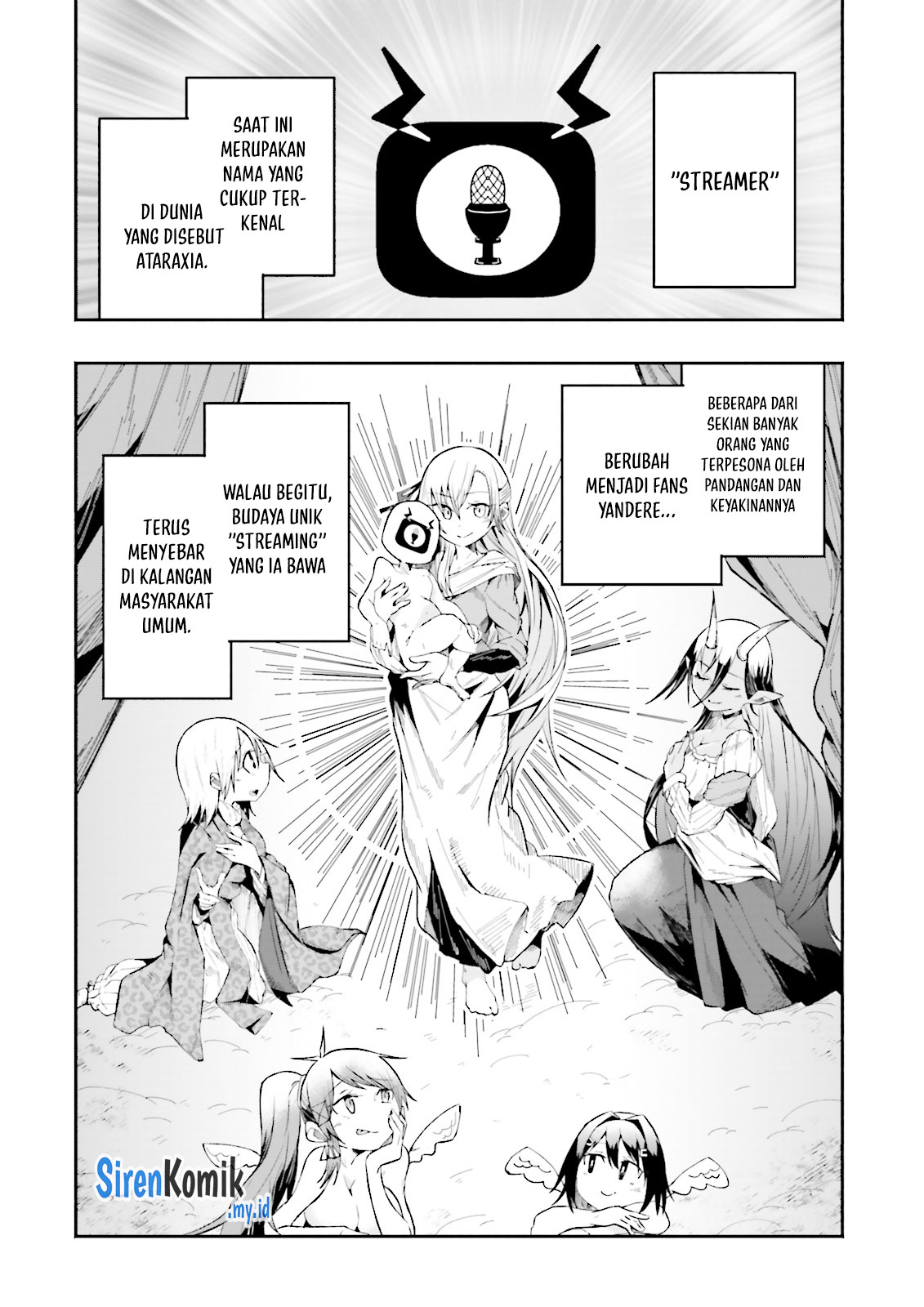 Isekai de Haishin Katsudou wo Shitara Tairyou no Yandere Shinja wo Umidashiteshimatta Ken Chapter 15 - halaman 3