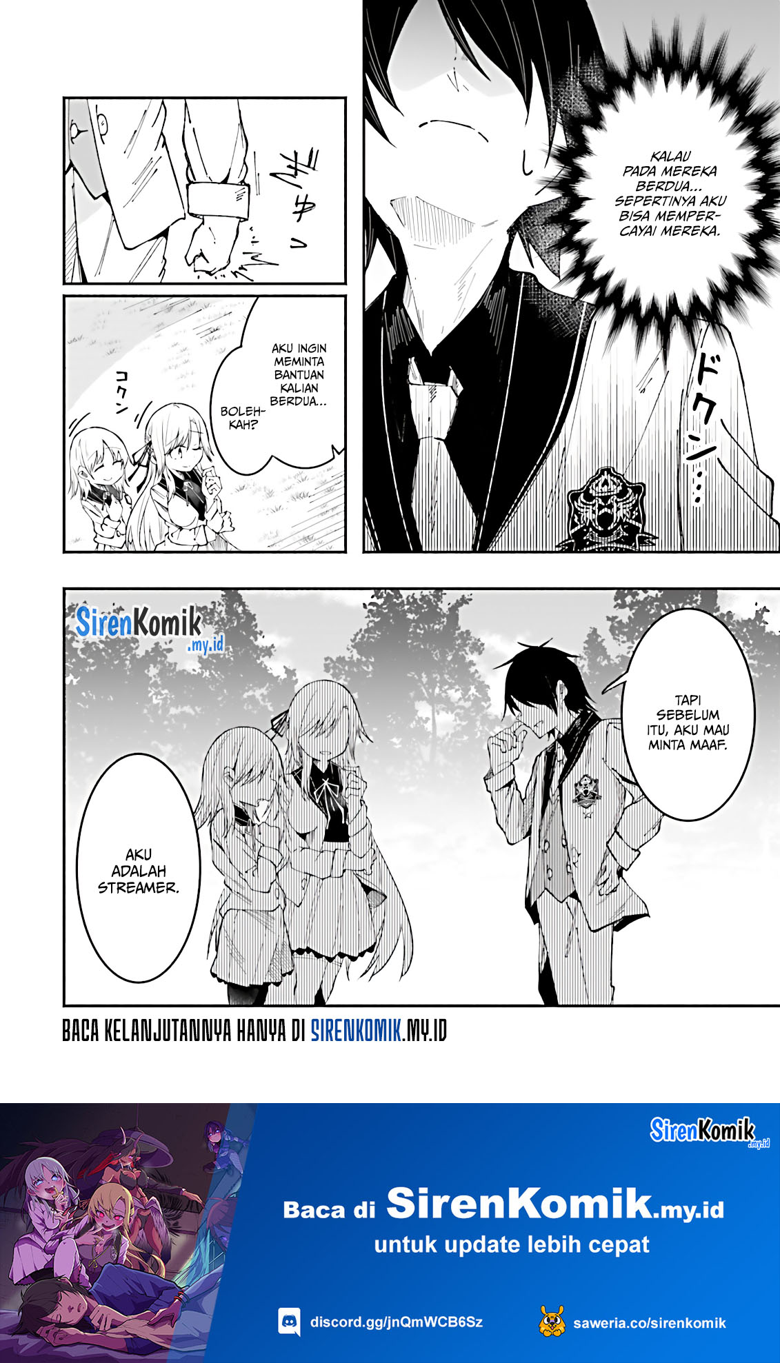 Isekai de Haishin Katsudou wo Shitara Tairyou no Yandere Shinja wo Umidashiteshimatta Ken Chapter 16 - halaman 17