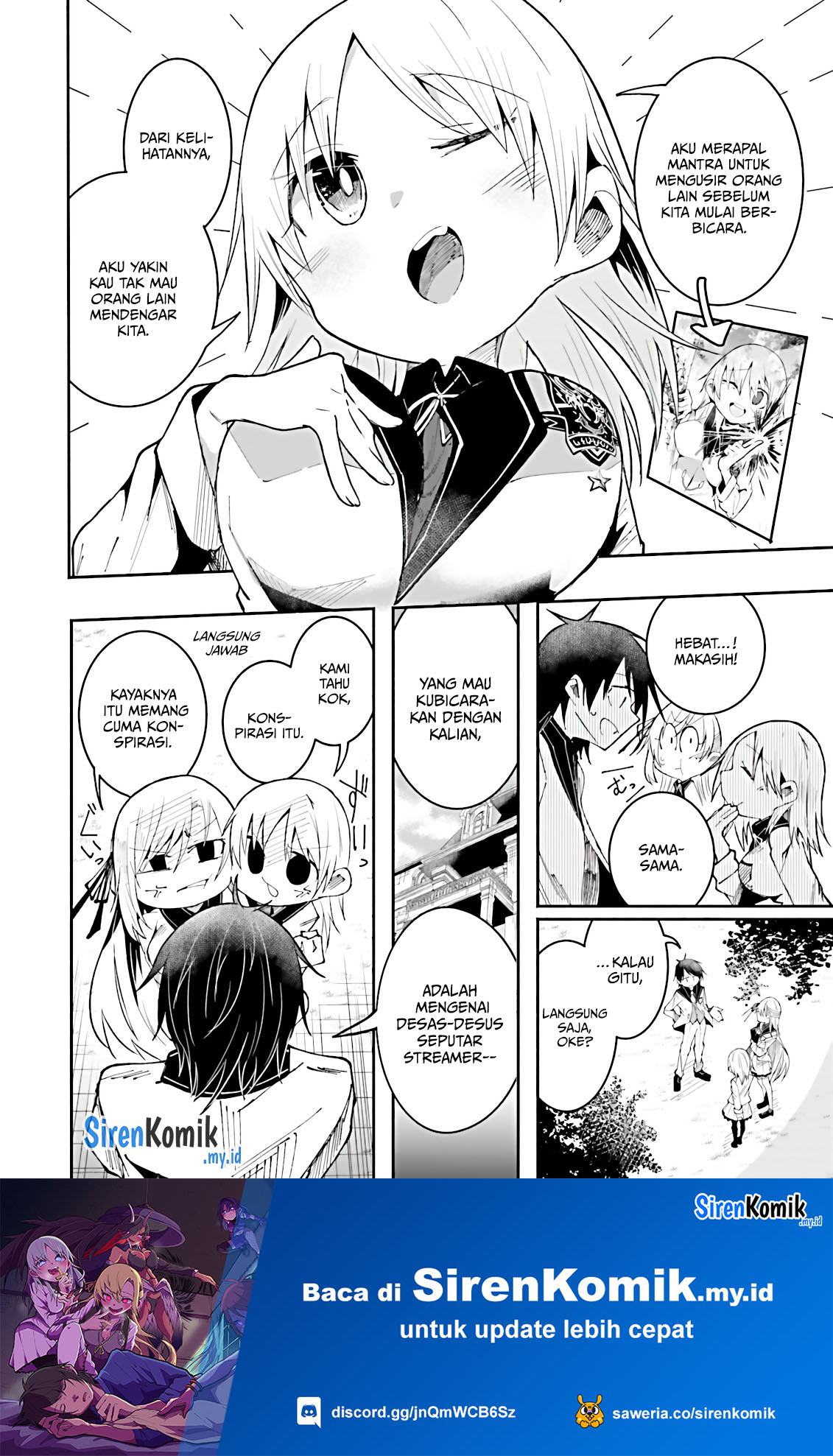 Isekai de Haishin Katsudou wo Shitara Tairyou no Yandere Shinja wo Umidashiteshimatta Ken Chapter 17 - halaman 11