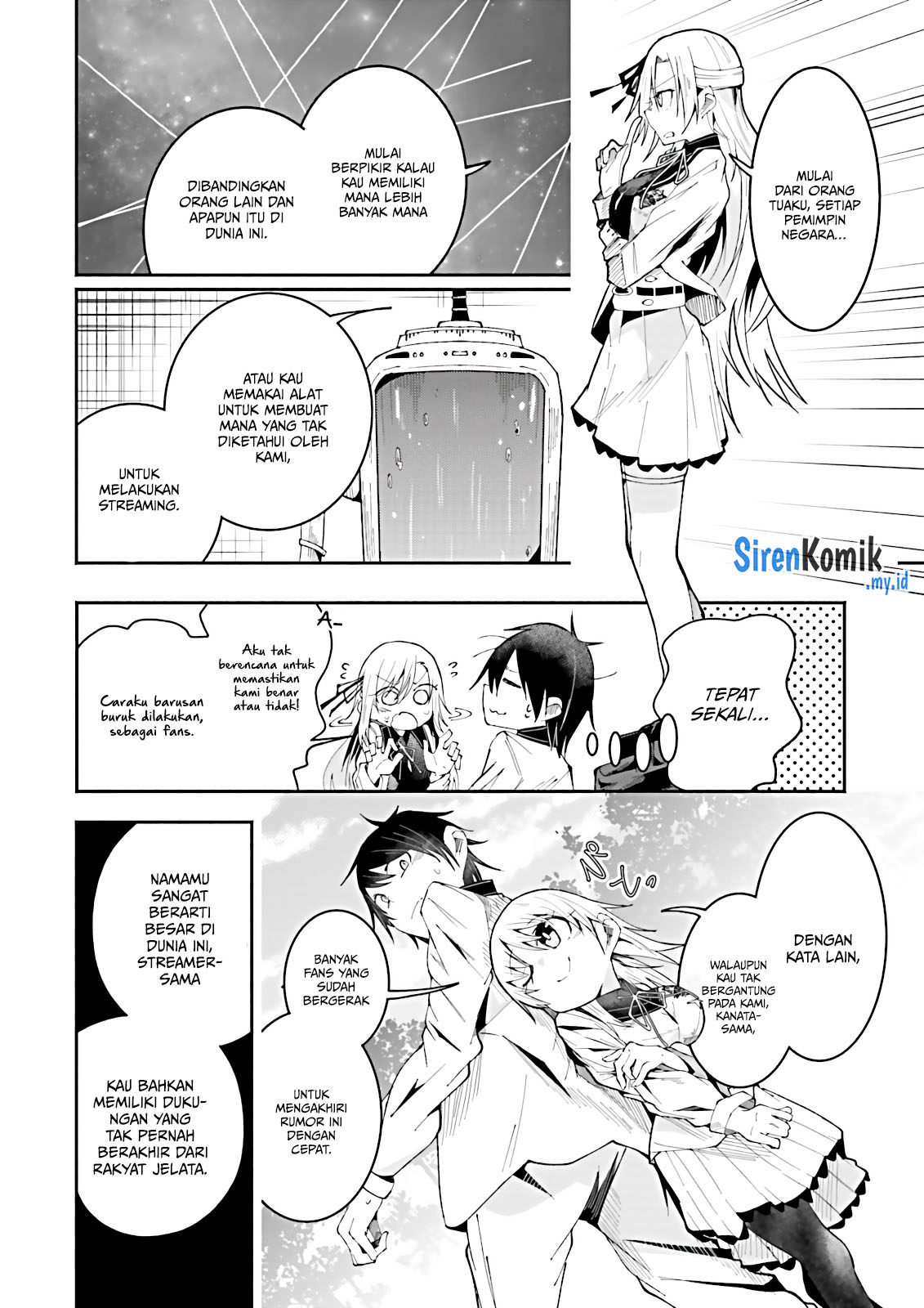 Isekai de Haishin Katsudou wo Shitara Tairyou no Yandere Shinja wo Umidashiteshimatta Ken Chapter 17 - halaman 13