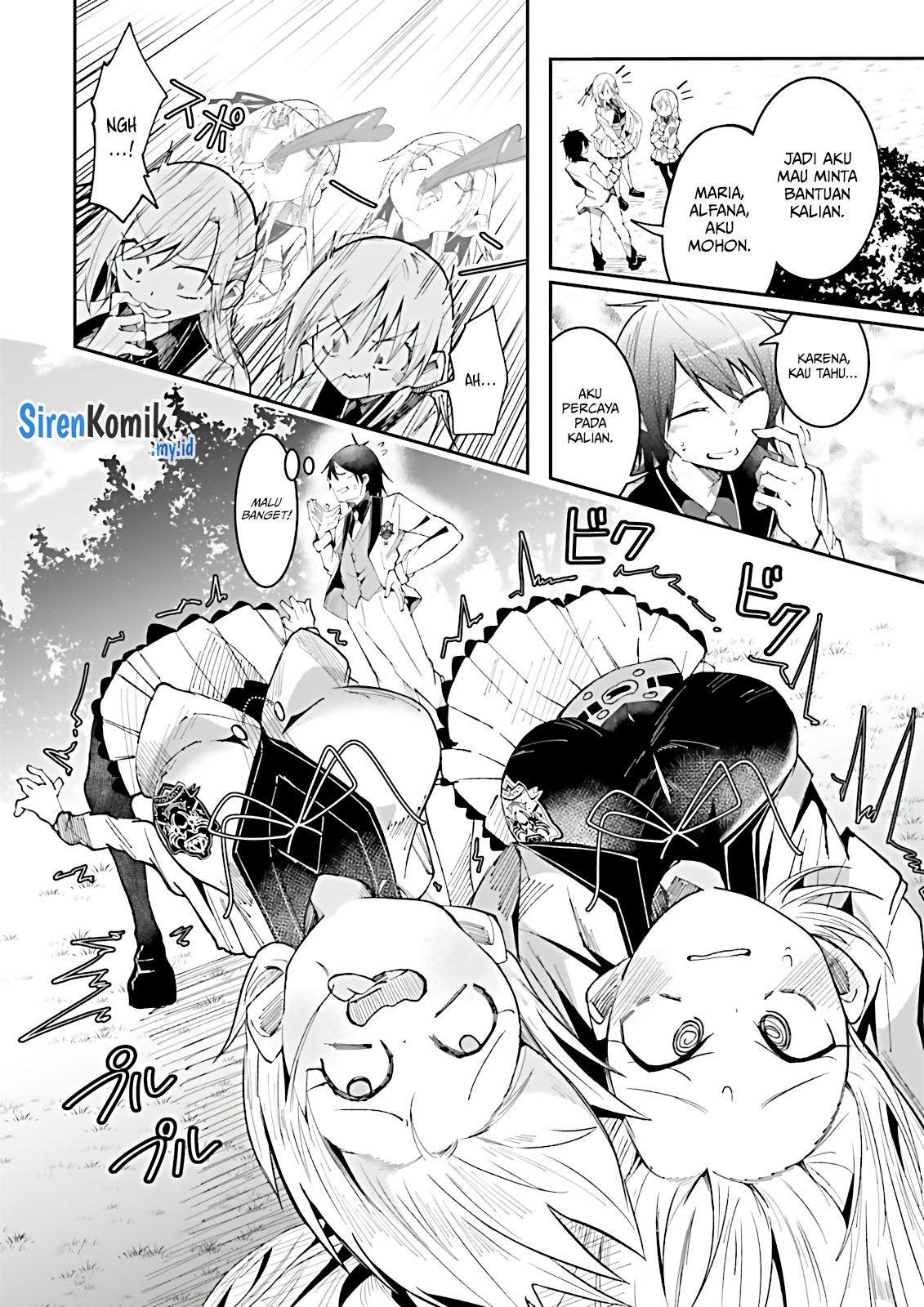 Isekai de Haishin Katsudou wo Shitara Tairyou no Yandere Shinja wo Umidashiteshimatta Ken Chapter 17 - halaman 15