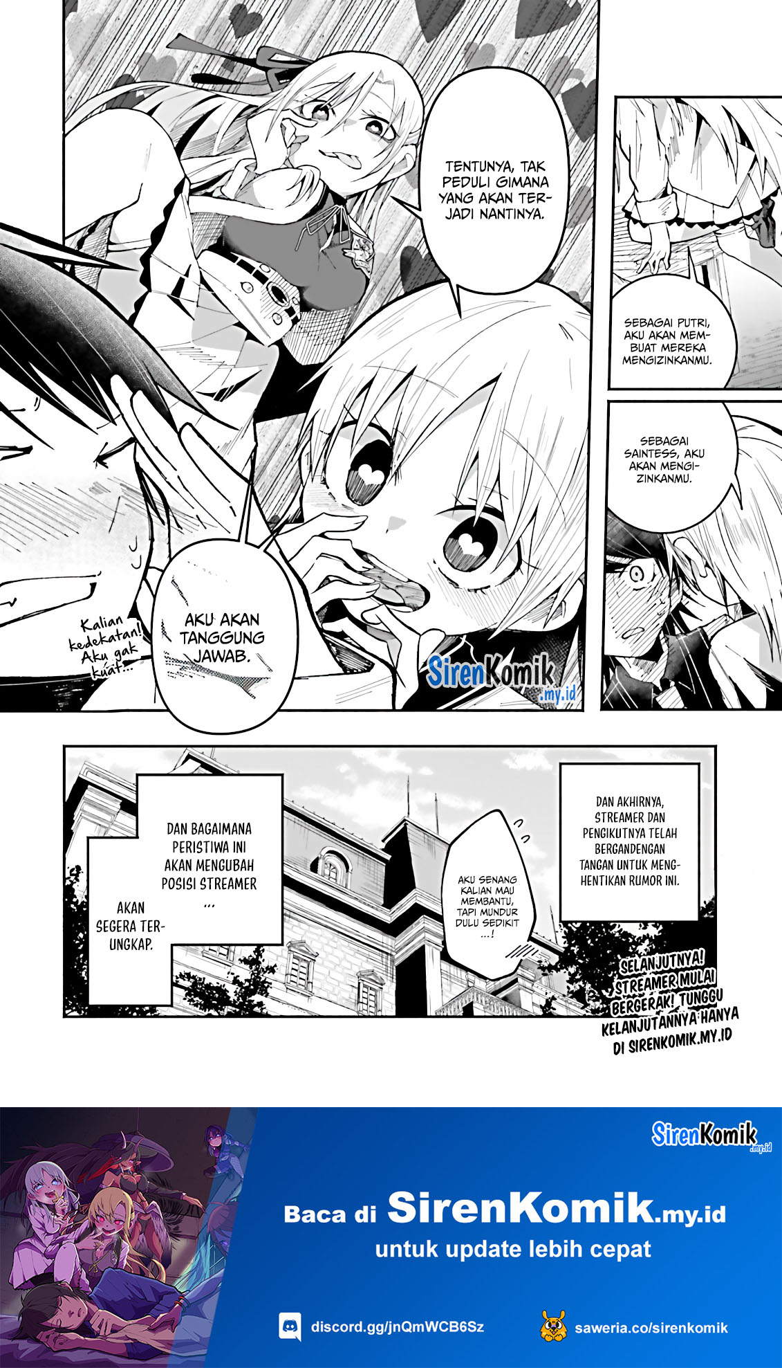 Isekai de Haishin Katsudou wo Shitara Tairyou no Yandere Shinja wo Umidashiteshimatta Ken Chapter 17 - halaman 17
