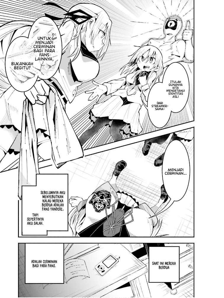 Isekai de Haishin Katsudou wo Shitara Tairyou no Yandere Shinja wo Umidashiteshimatta Ken Chapter 18 - halaman 12