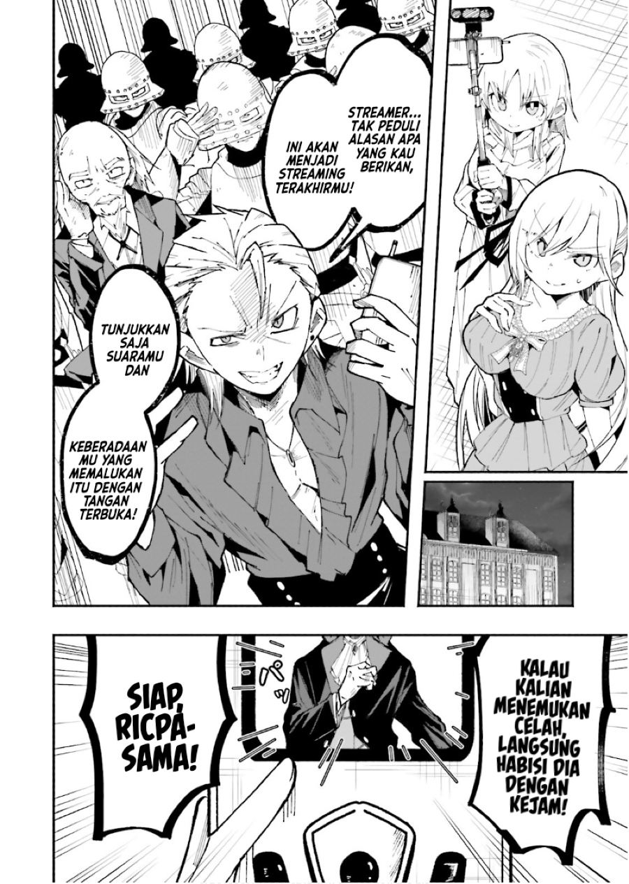 Isekai de Haishin Katsudou wo Shitara Tairyou no Yandere Shinja wo Umidashiteshimatta Ken Chapter 19 - halaman 15