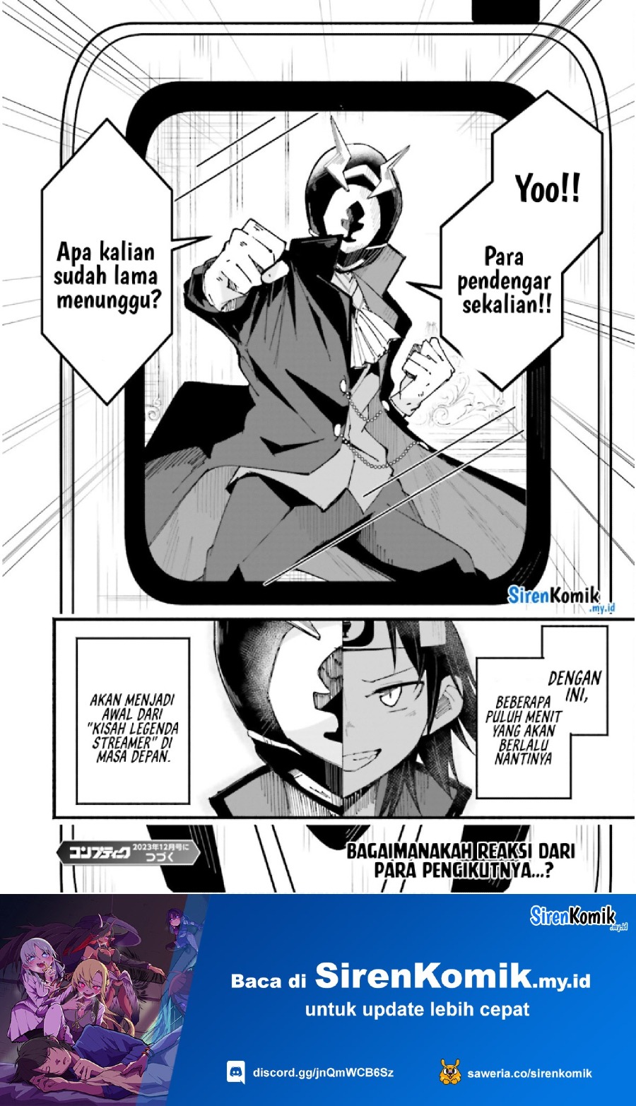 Isekai de Haishin Katsudou wo Shitara Tairyou no Yandere Shinja wo Umidashiteshimatta Ken Chapter 19 - halaman 17
