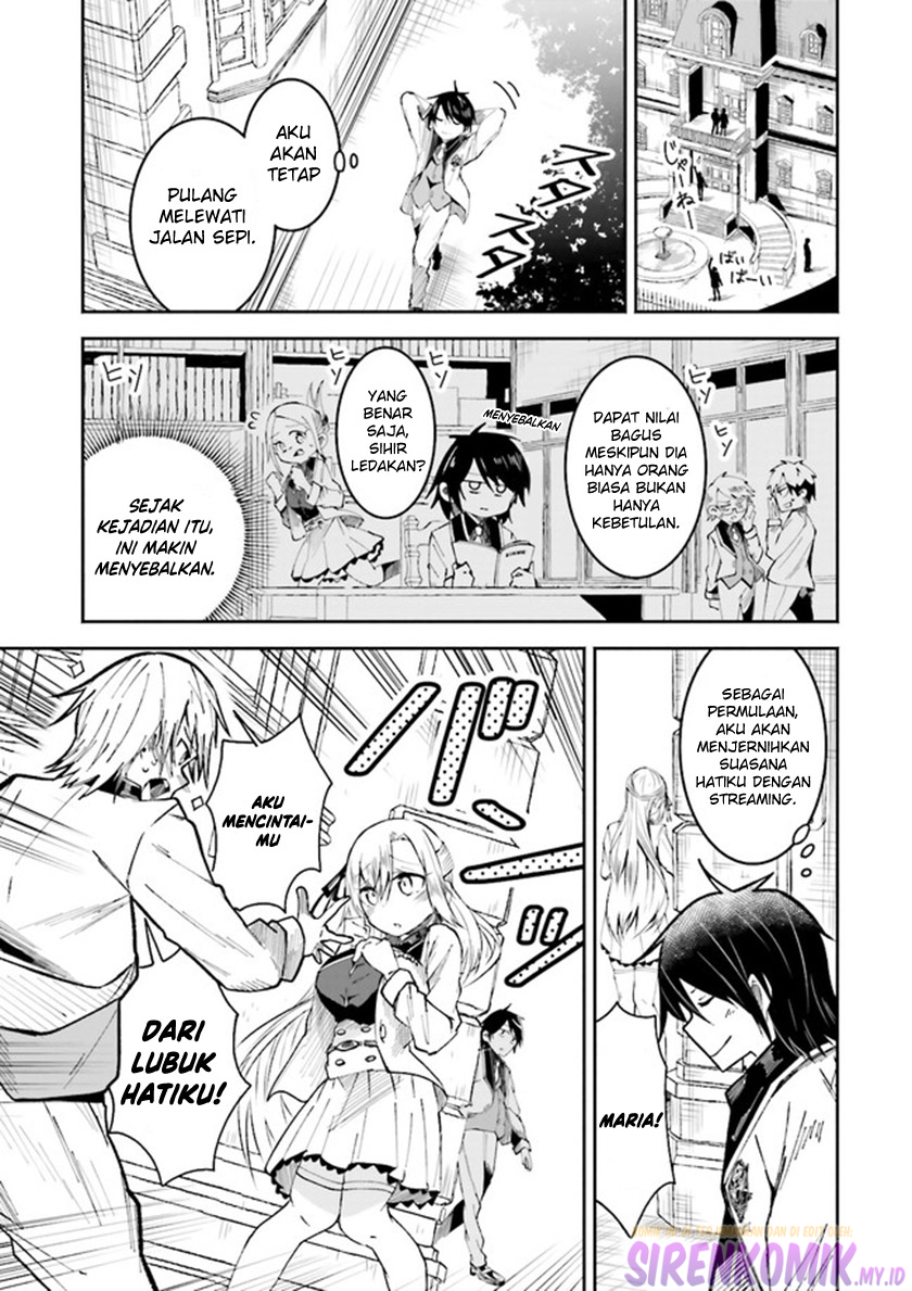 Isekai de Haishin Katsudou wo Shitara Tairyou no Yandere Shinja wo Umidashiteshimatta Ken Chapter 2 - halaman 4