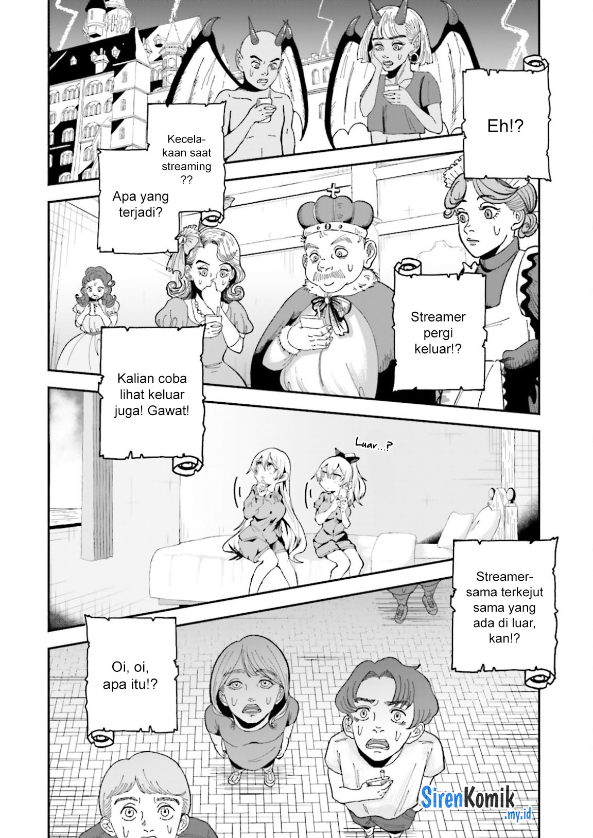 Isekai de Haishin Katsudou wo Shitara Tairyou no Yandere Shinja wo Umidashiteshimatta Ken Chapter 20 - halaman 15