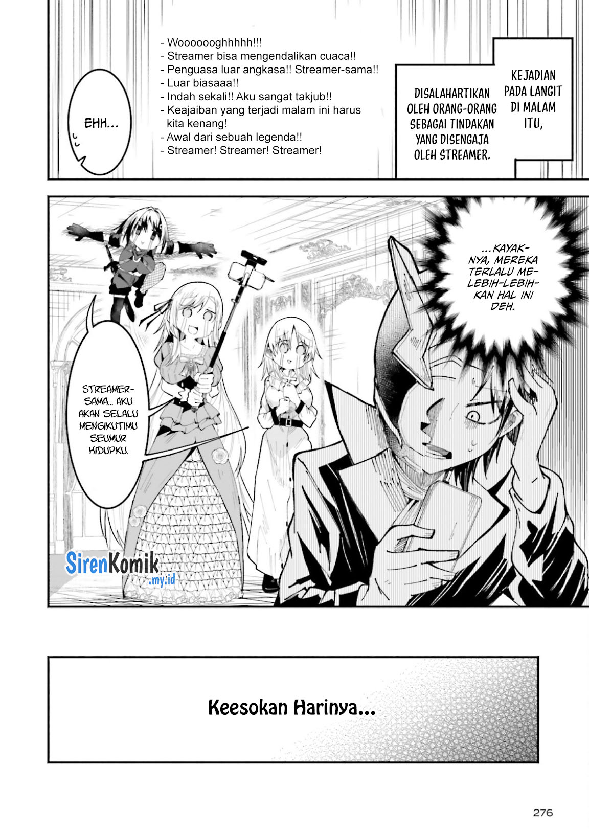 Isekai de Haishin Katsudou wo Shitara Tairyou no Yandere Shinja wo Umidashiteshimatta Ken Chapter 20 - halaman 20