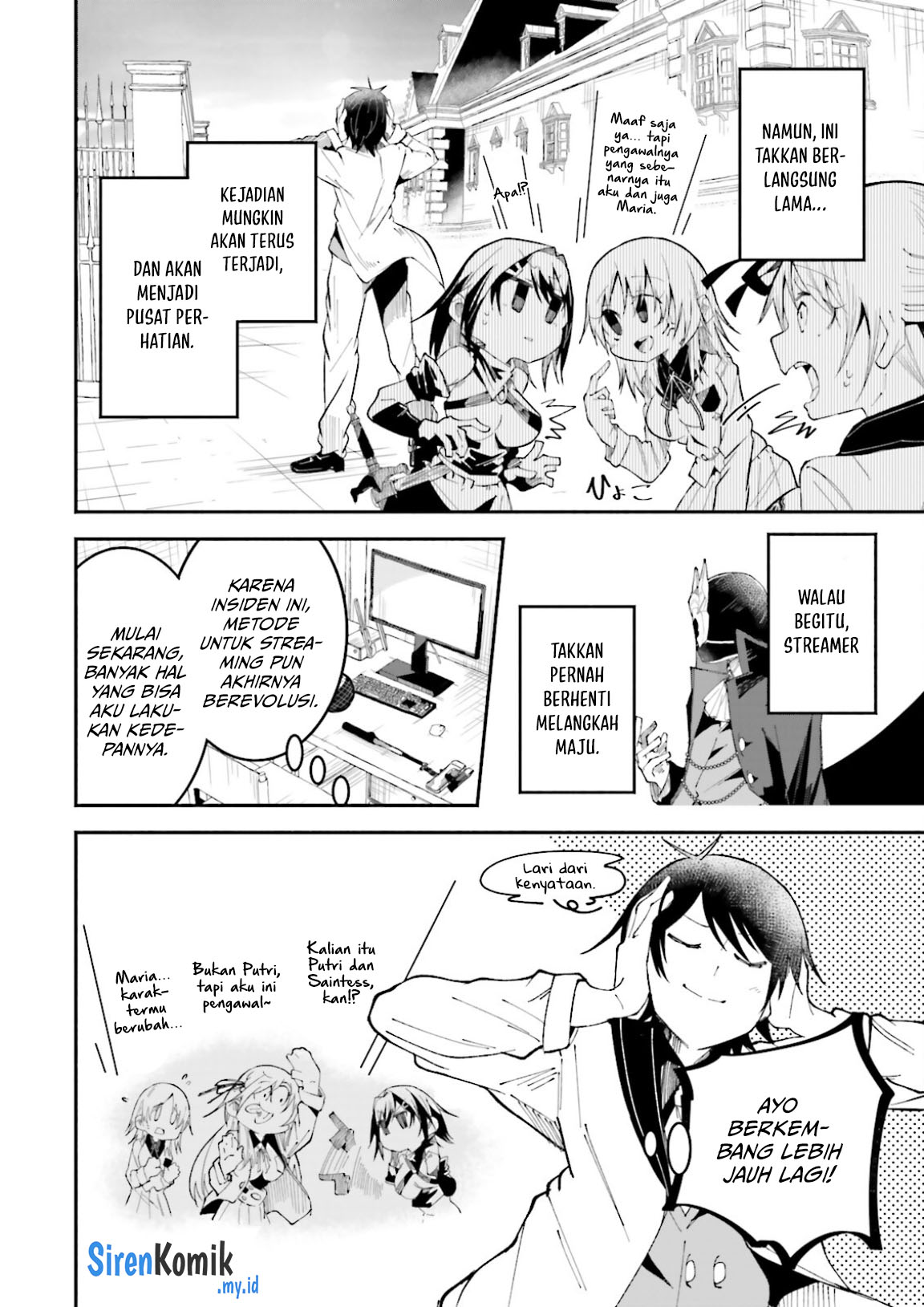 Isekai de Haishin Katsudou wo Shitara Tairyou no Yandere Shinja wo Umidashiteshimatta Ken Chapter 20 - halaman 34