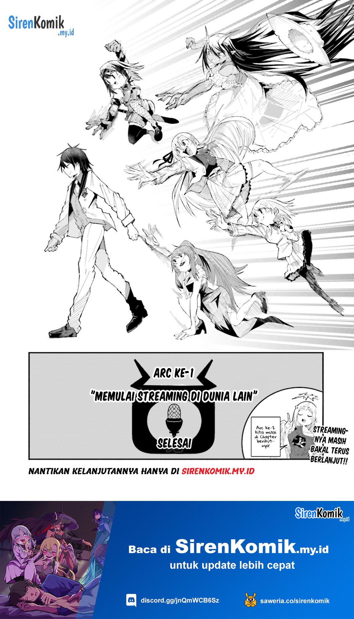 Isekai de Haishin Katsudou wo Shitara Tairyou no Yandere Shinja wo Umidashiteshimatta Ken Chapter 20 - halaman 38