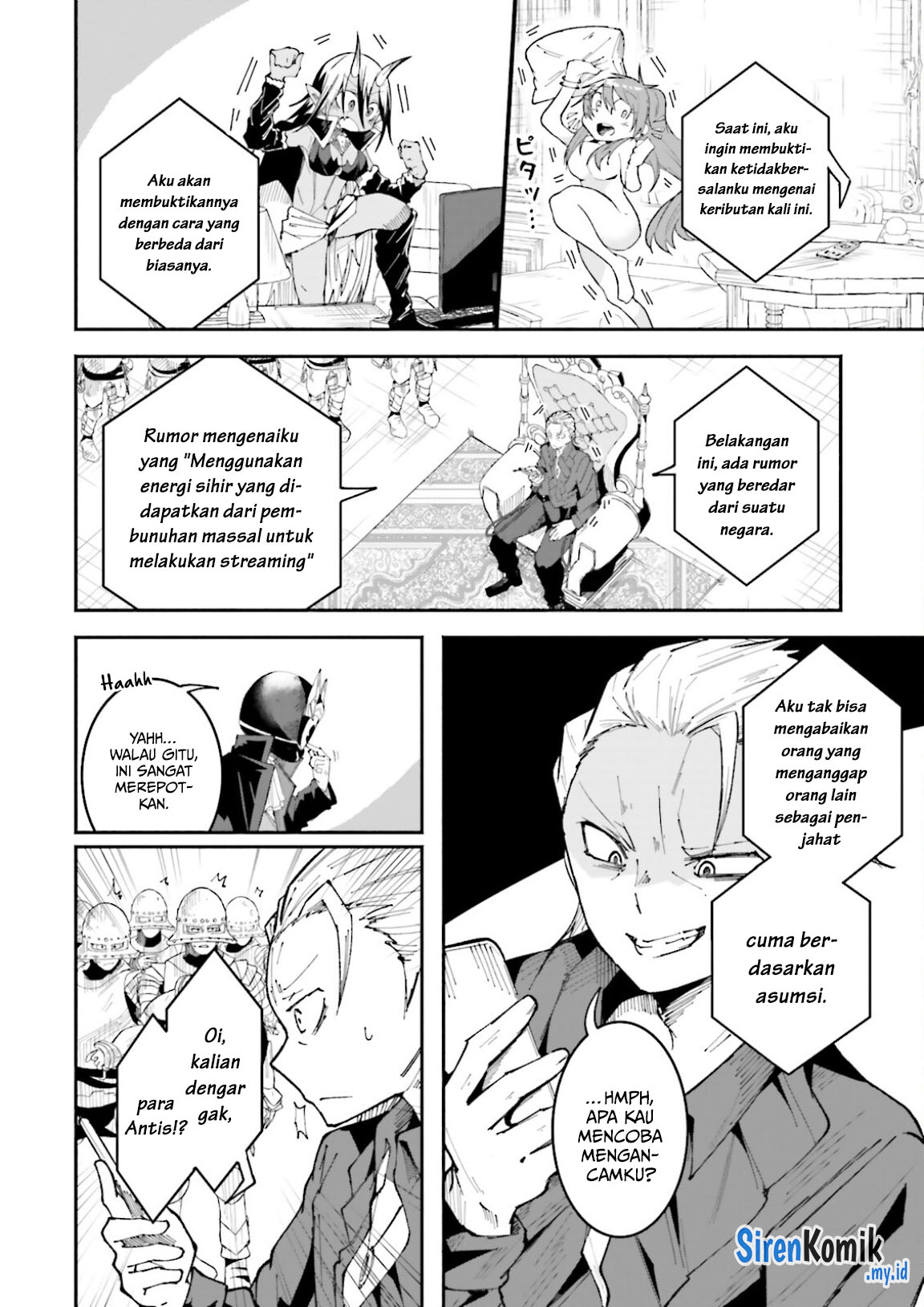 Isekai de Haishin Katsudou wo Shitara Tairyou no Yandere Shinja wo Umidashiteshimatta Ken Chapter 20 - halaman 5