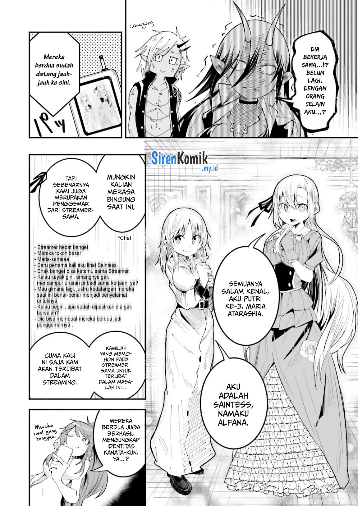 Isekai de Haishin Katsudou wo Shitara Tairyou no Yandere Shinja wo Umidashiteshimatta Ken Chapter 20 - halaman 7
