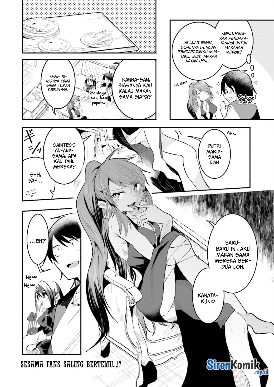 Isekai de Haishin Katsudou wo Shitara Tairyou no Yandere Shinja wo Umidashiteshimatta Ken Chapter 21 - halaman 16