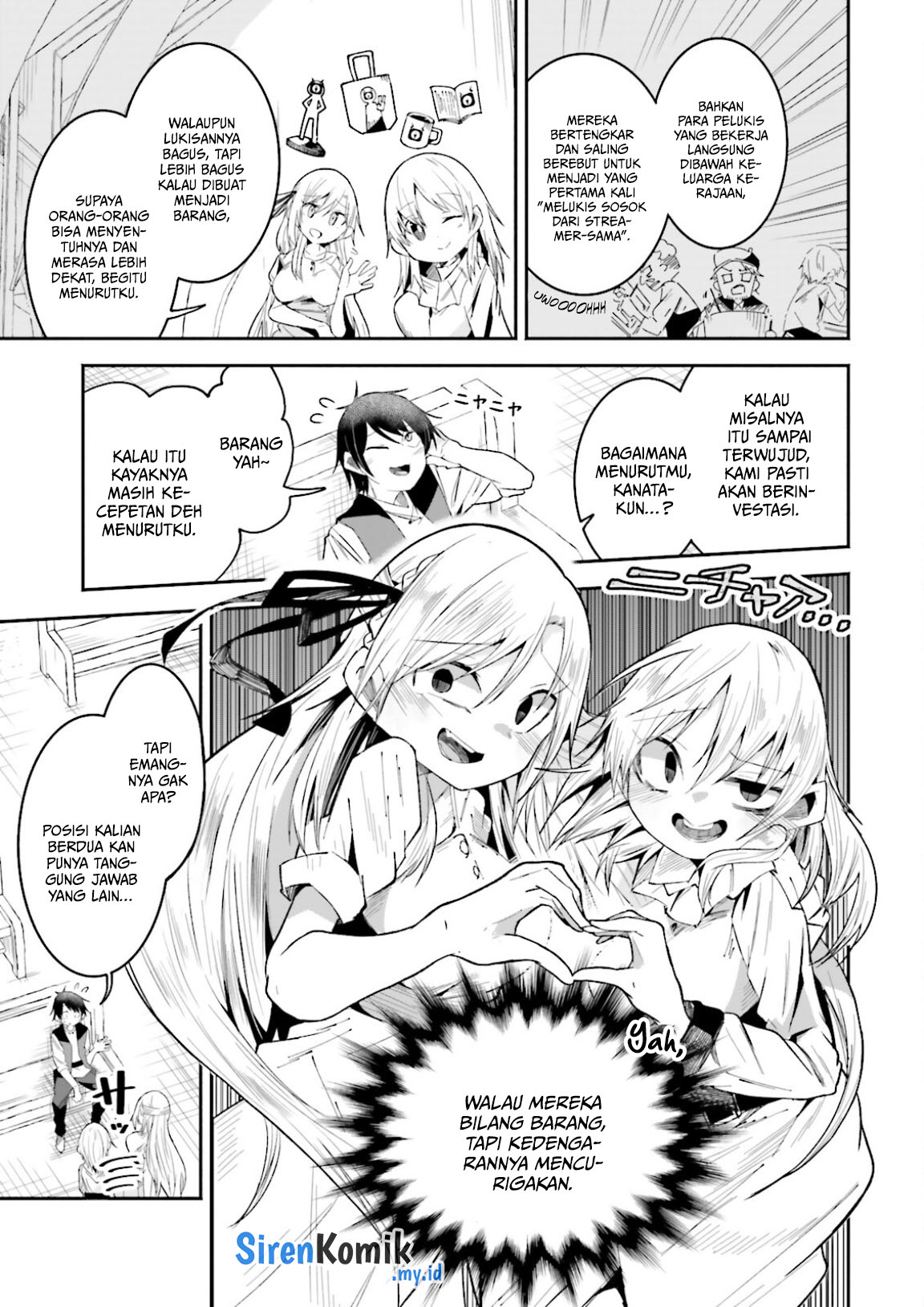 Isekai de Haishin Katsudou wo Shitara Tairyou no Yandere Shinja wo Umidashiteshimatta Ken Chapter 21 - halaman 5