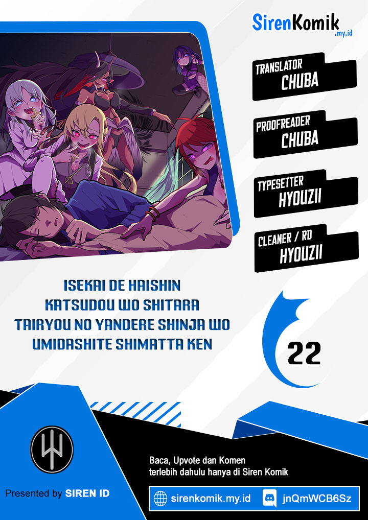 Isekai de Haishin Katsudou wo Shitara Tairyou no Yandere Shinja wo Umidashiteshimatta Ken Chapter 22 - halaman 1