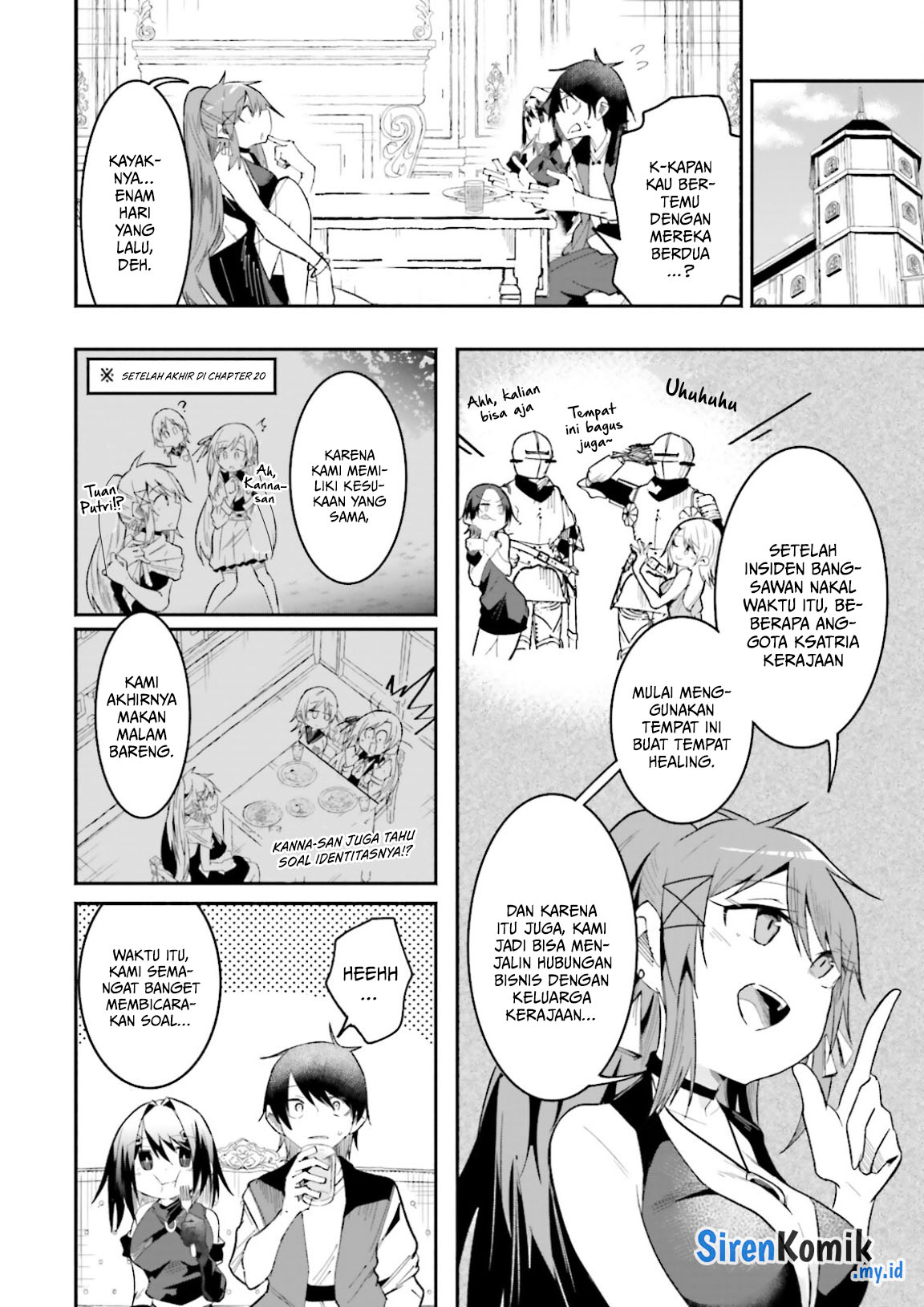 Isekai de Haishin Katsudou wo Shitara Tairyou no Yandere Shinja wo Umidashiteshimatta Ken Chapter 22 - halaman 3
