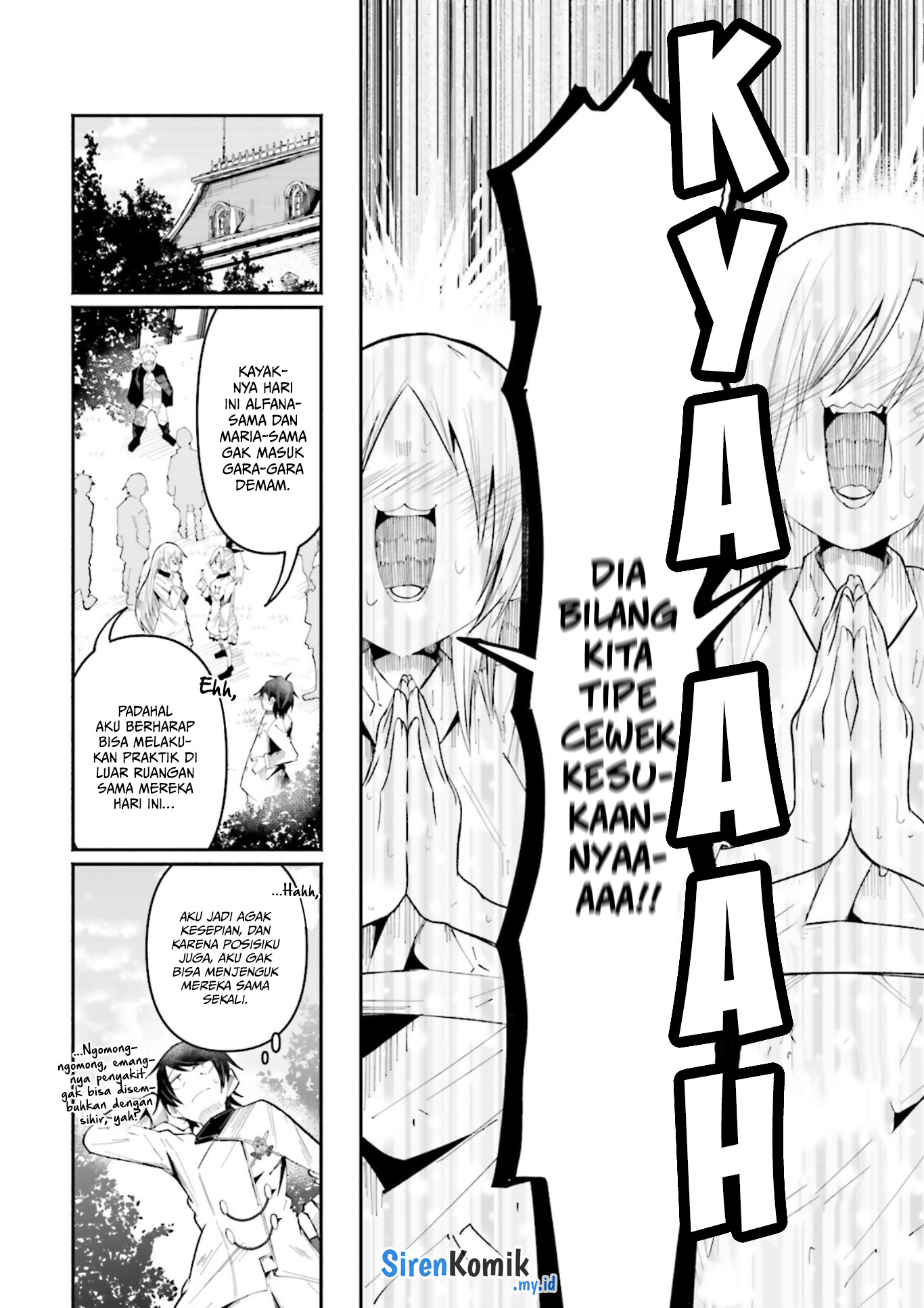 Isekai de Haishin Katsudou wo Shitara Tairyou no Yandere Shinja wo Umidashiteshimatta Ken Chapter 23 - halaman 3