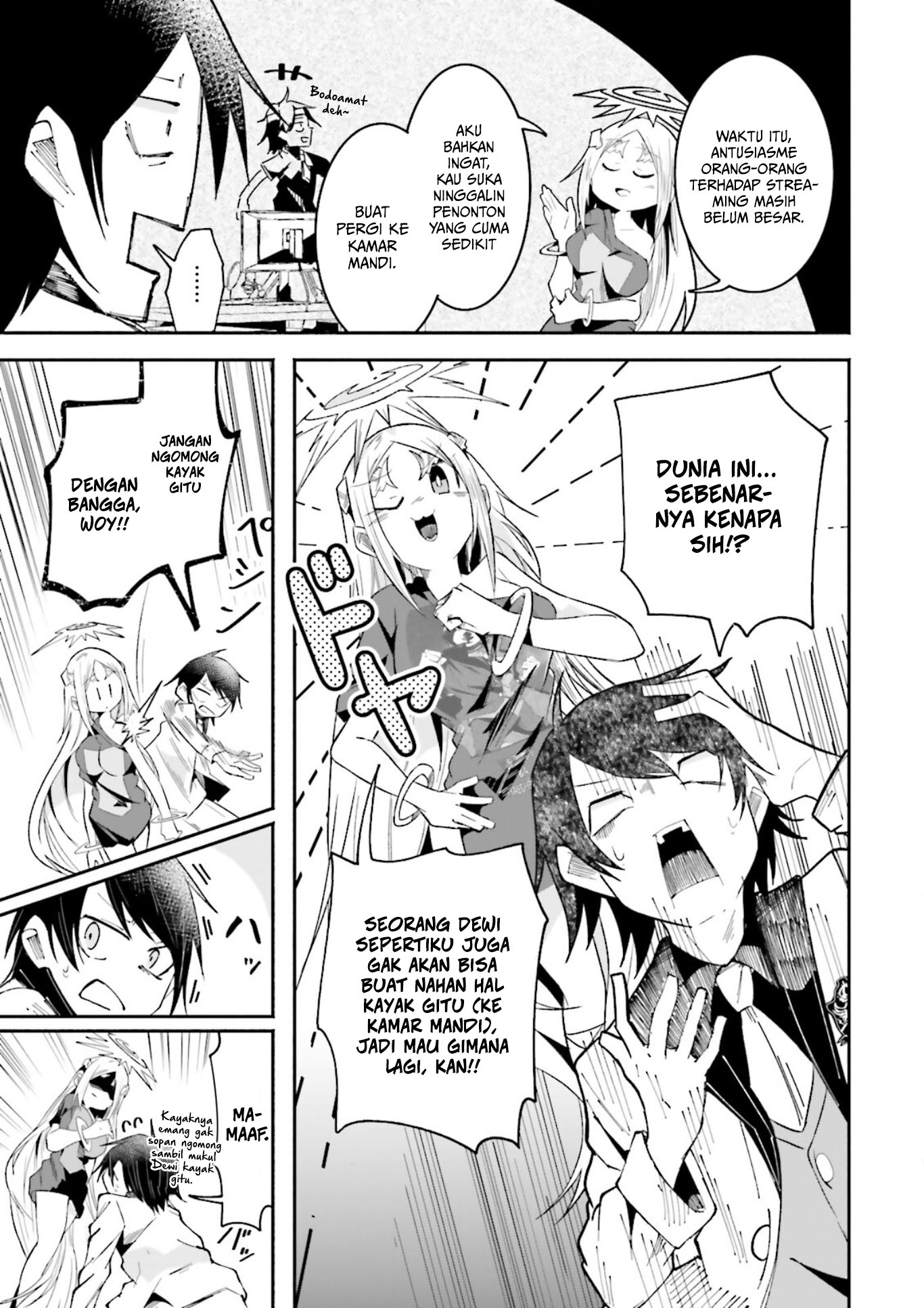 Isekai de Haishin Katsudou wo Shitara Tairyou no Yandere Shinja wo Umidashiteshimatta Ken Chapter 24 - halaman 10