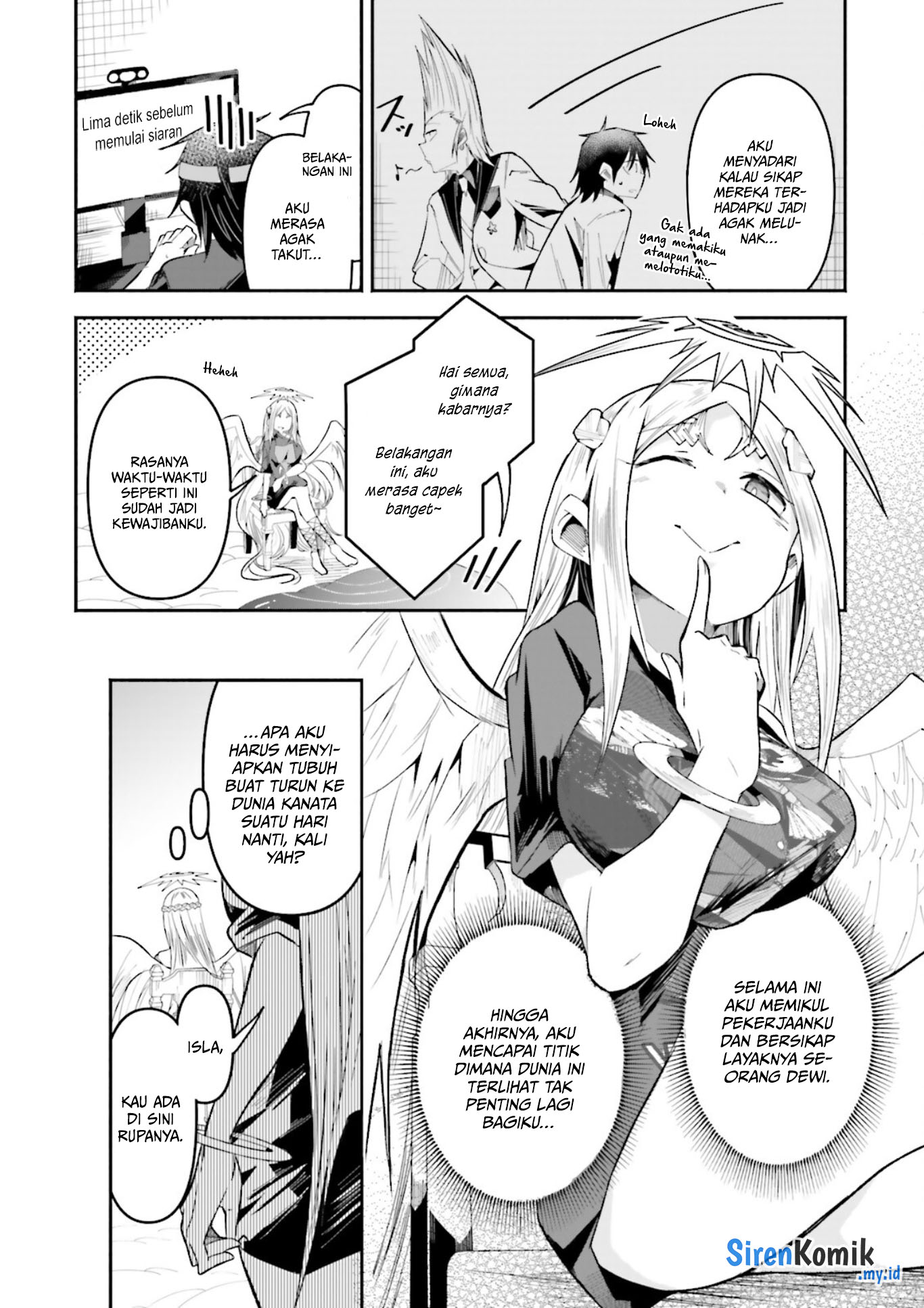 Isekai de Haishin Katsudou wo Shitara Tairyou no Yandere Shinja wo Umidashiteshimatta Ken Chapter 24 - halaman 17