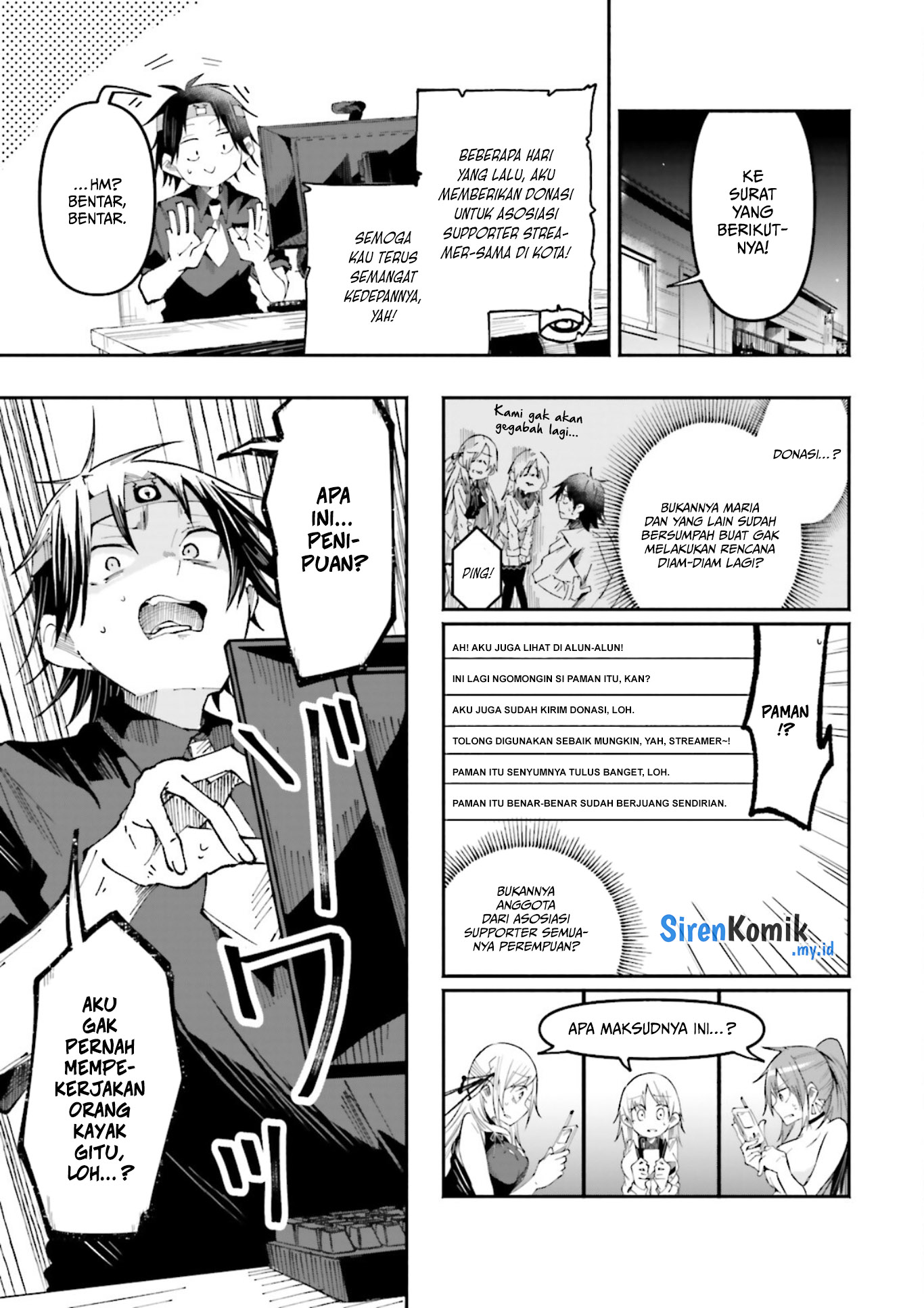 Isekai de Haishin Katsudou wo Shitara Tairyou no Yandere Shinja wo Umidashiteshimatta Ken Chapter 25 - halaman 14