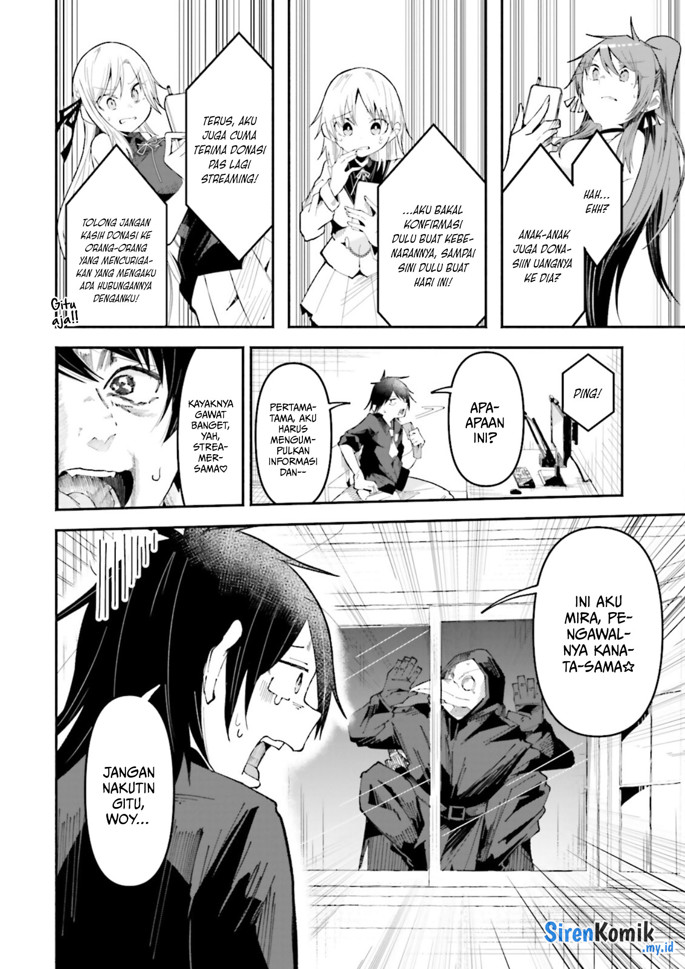 Isekai de Haishin Katsudou wo Shitara Tairyou no Yandere Shinja wo Umidashiteshimatta Ken Chapter 25 - halaman 15