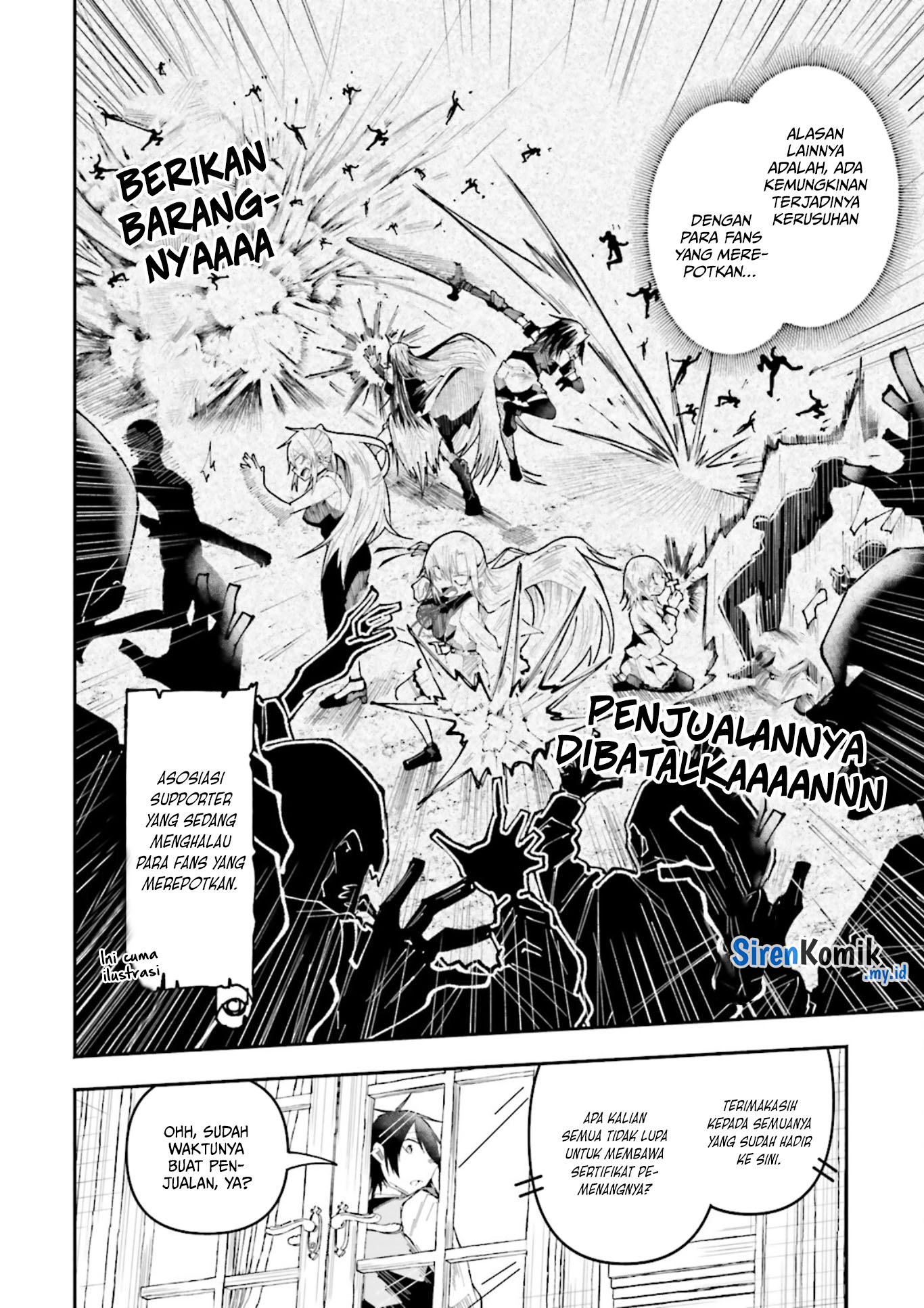 Isekai de Haishin Katsudou wo Shitara Tairyou no Yandere Shinja wo Umidashiteshimatta Ken Chapter 27 - halaman 11