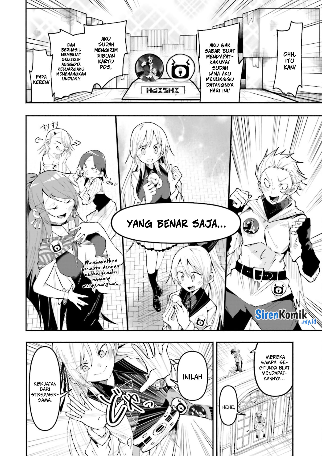 Isekai de Haishin Katsudou wo Shitara Tairyou no Yandere Shinja wo Umidashiteshimatta Ken Chapter 27 - halaman 13