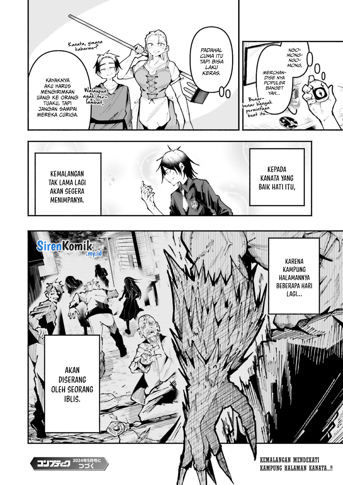 Isekai de Haishin Katsudou wo Shitara Tairyou no Yandere Shinja wo Umidashiteshimatta Ken Chapter 28 - halaman 18