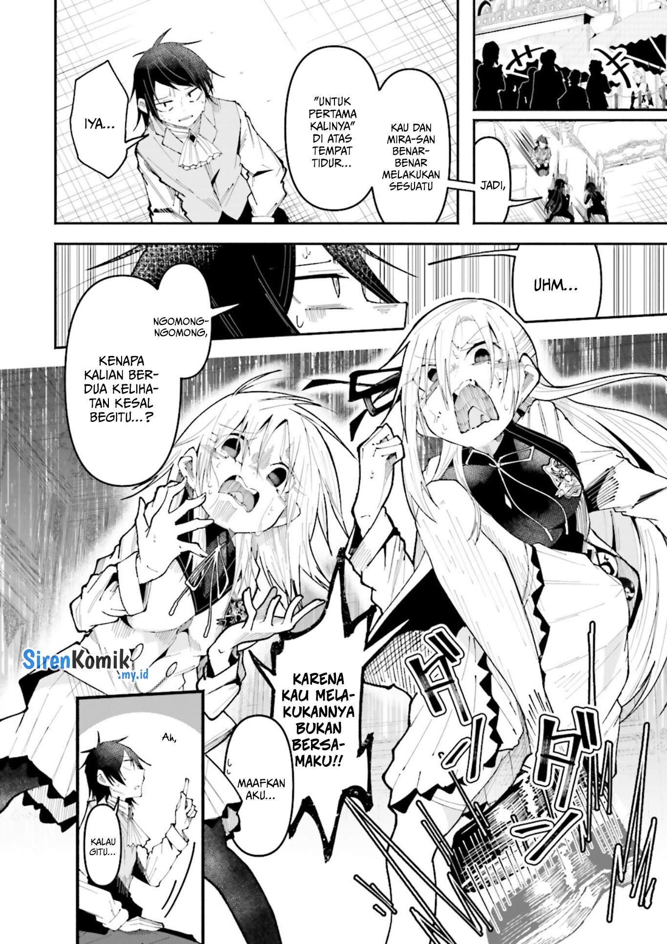 Isekai de Haishin Katsudou wo Shitara Tairyou no Yandere Shinja wo Umidashiteshimatta Ken Chapter 28 - halaman 3
