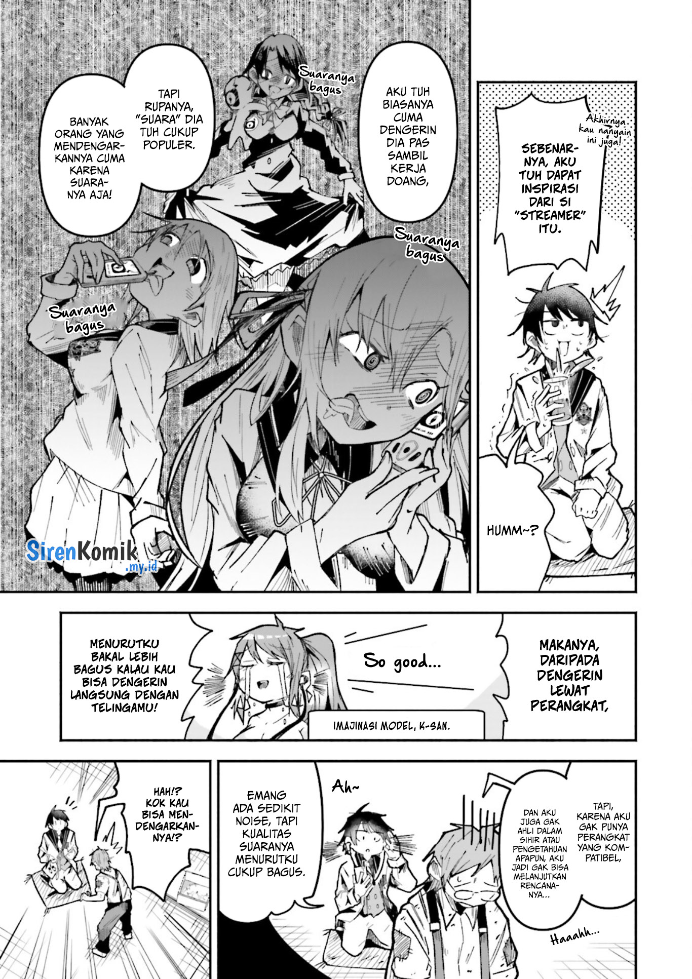 Isekai de Haishin Katsudou wo Shitara Tairyou no Yandere Shinja wo Umidashiteshimatta Ken Chapter 32 - halaman 6