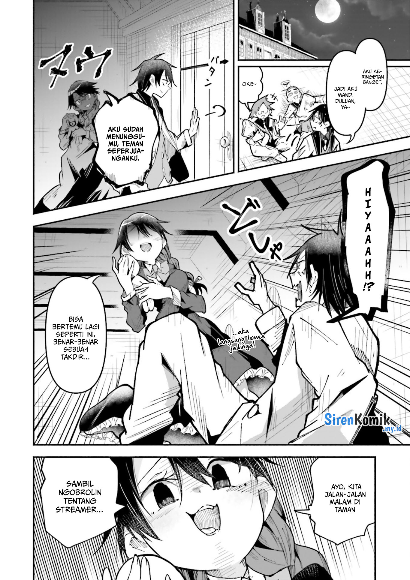 Isekai de Haishin Katsudou wo Shitara Tairyou no Yandere Shinja wo Umidashiteshimatta Ken Chapter 33 - halaman 3