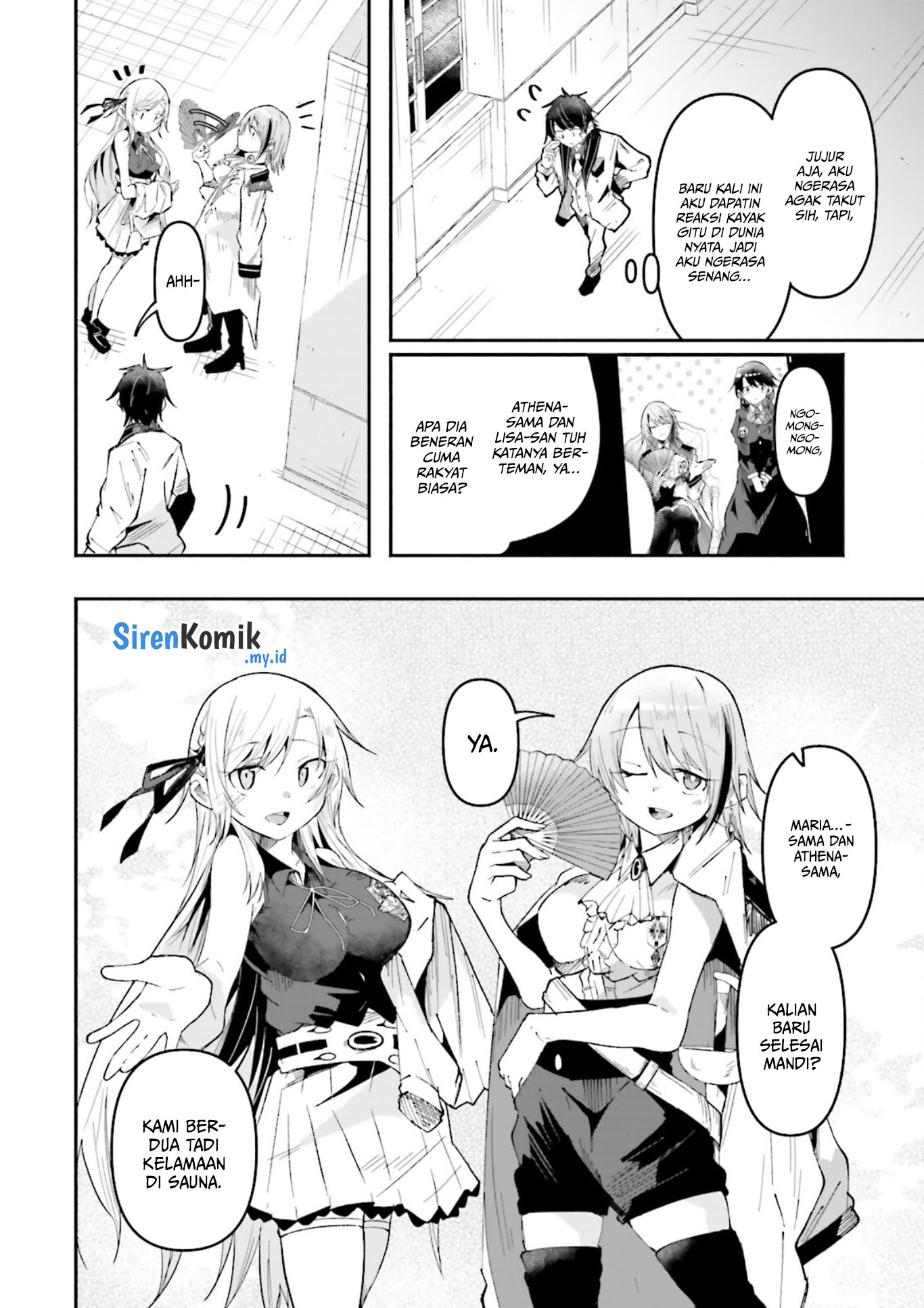 Isekai de Haishin Katsudou wo Shitara Tairyou no Yandere Shinja wo Umidashiteshimatta Ken Chapter 33 - halaman 7