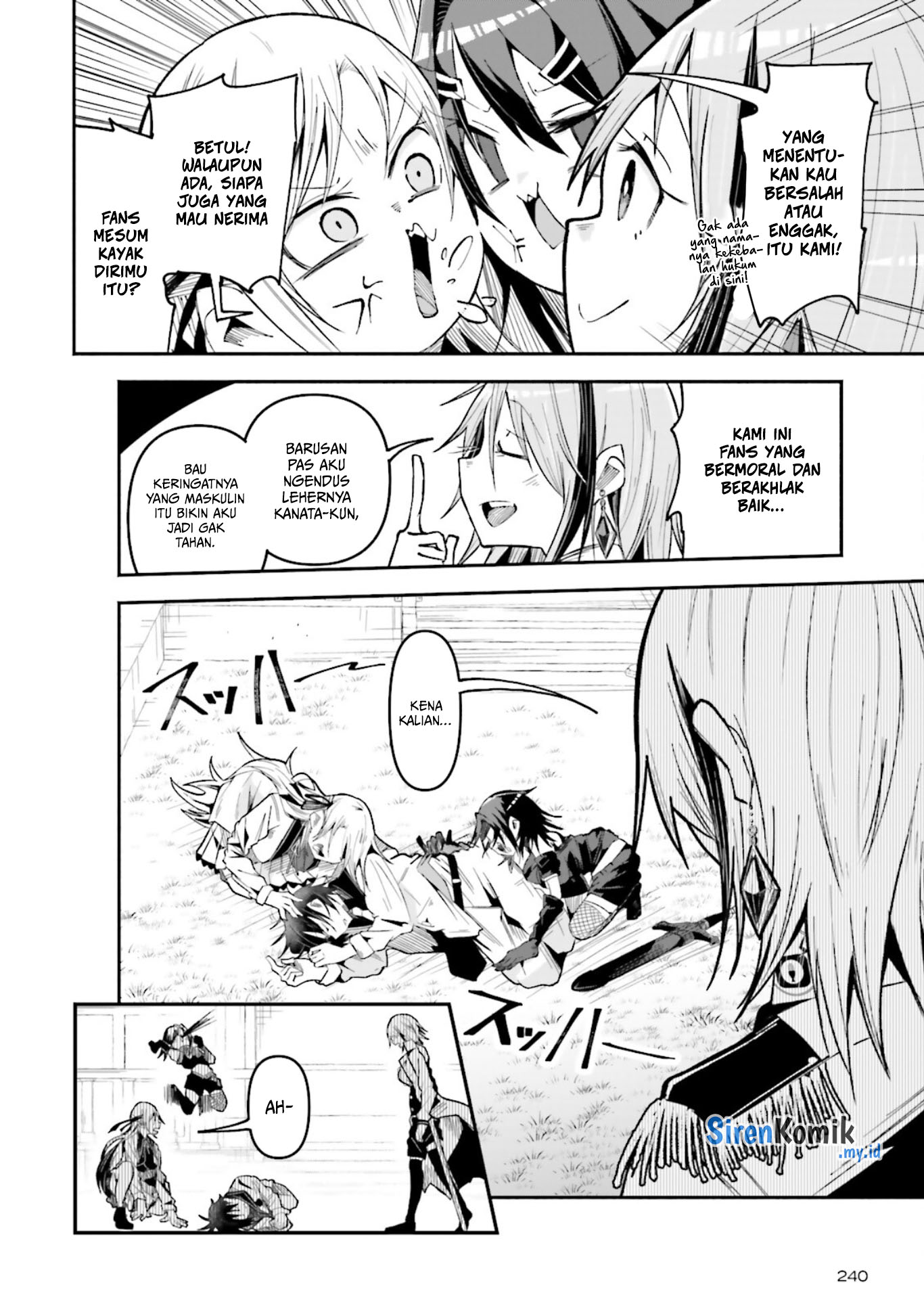 Isekai de Haishin Katsudou wo Shitara Tairyou no Yandere Shinja wo Umidashiteshimatta Ken Chapter 34 - halaman 11