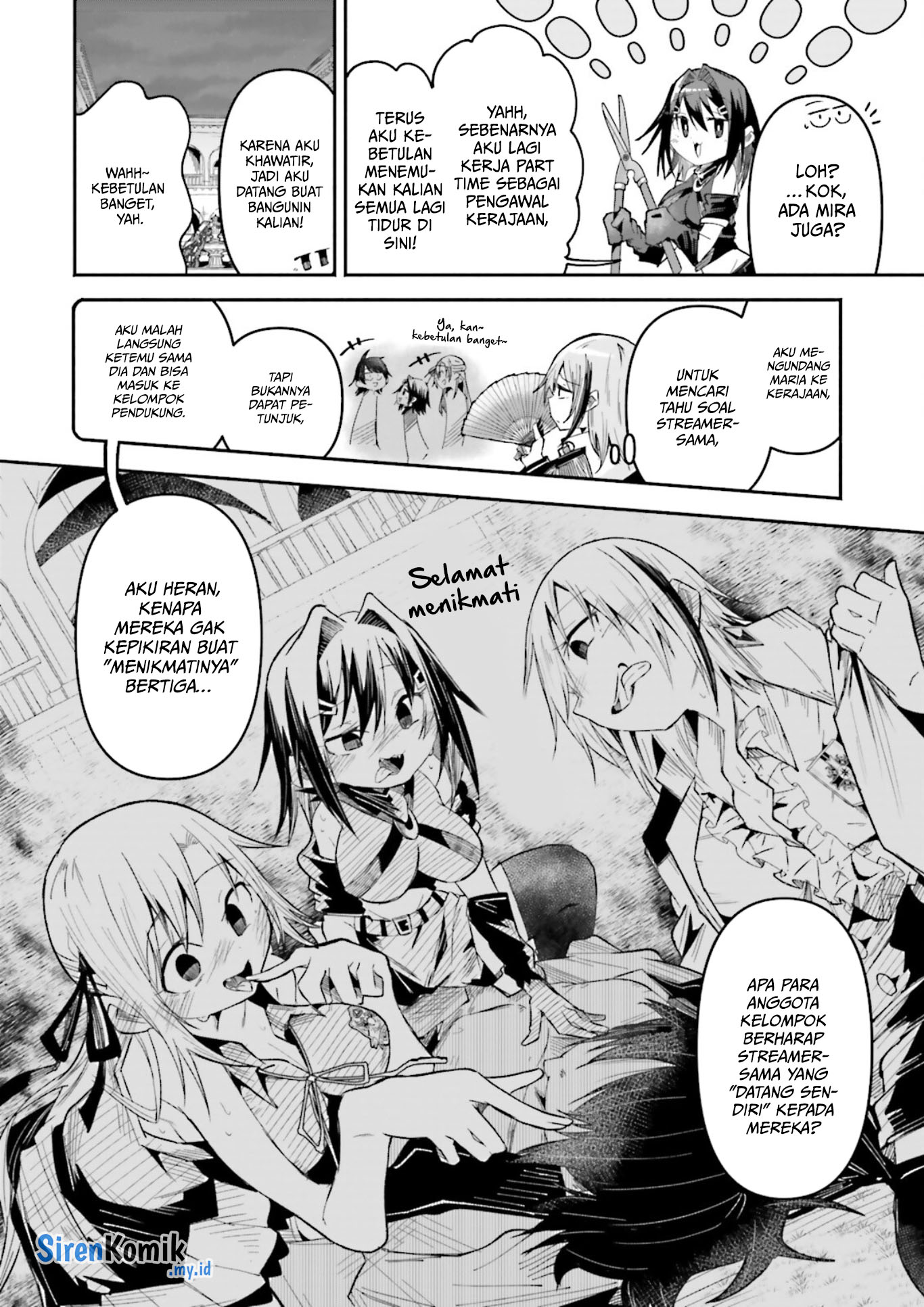 Isekai de Haishin Katsudou wo Shitara Tairyou no Yandere Shinja wo Umidashiteshimatta Ken Chapter 34 - halaman 13