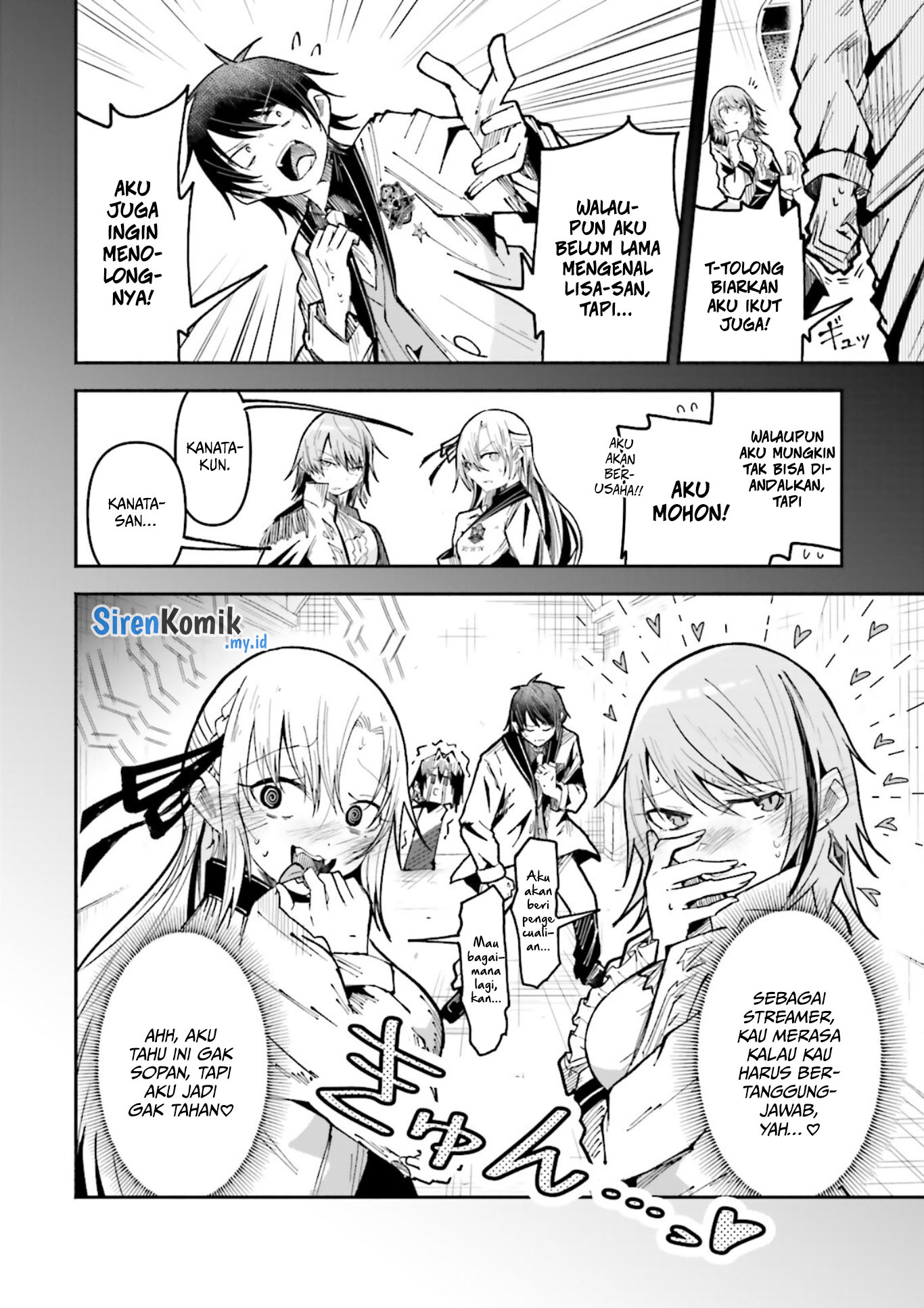 Isekai de Haishin Katsudou wo Shitara Tairyou no Yandere Shinja wo Umidashiteshimatta Ken Chapter 35 - halaman 10