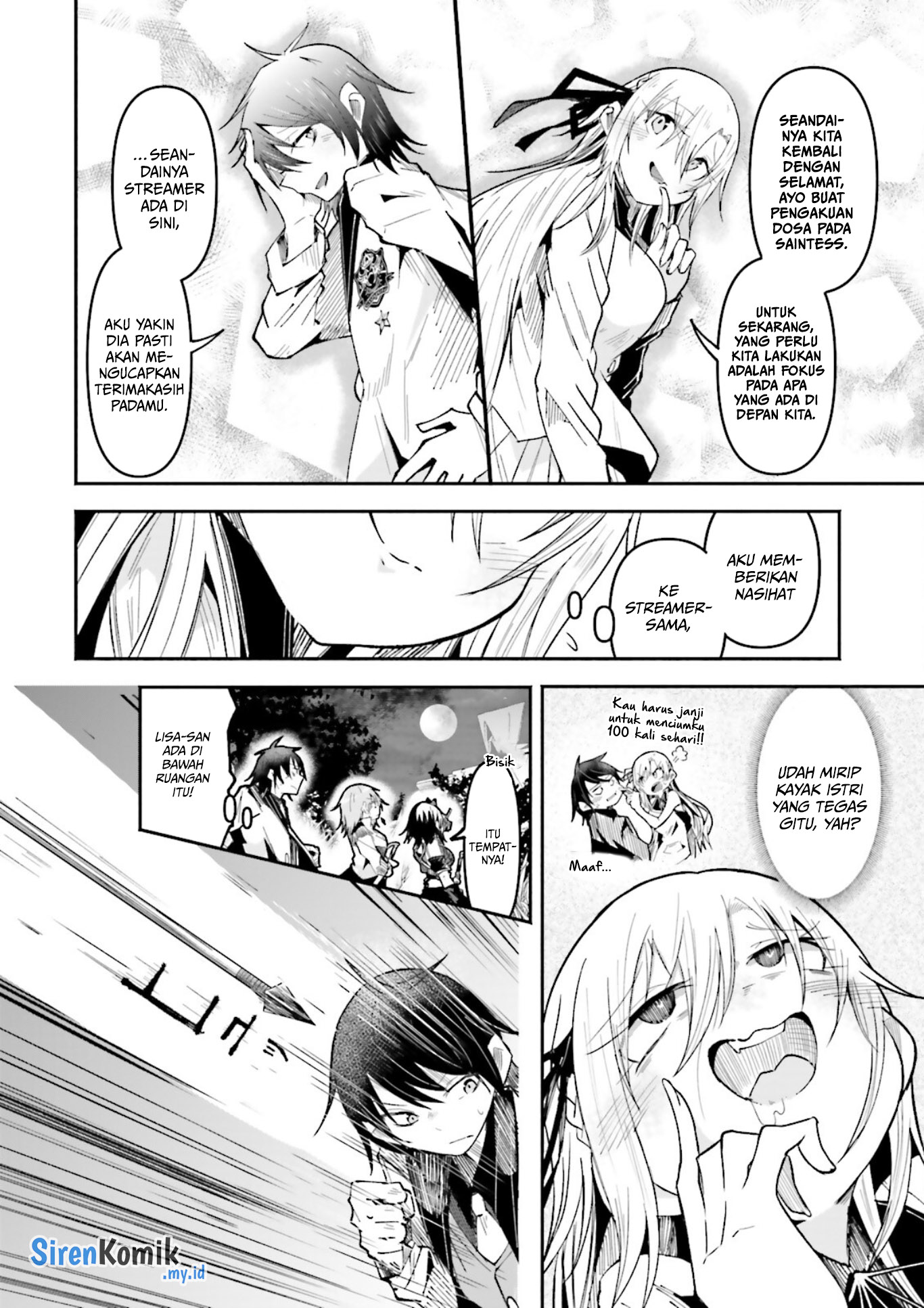 Isekai de Haishin Katsudou wo Shitara Tairyou no Yandere Shinja wo Umidashiteshimatta Ken Chapter 35 - halaman 14