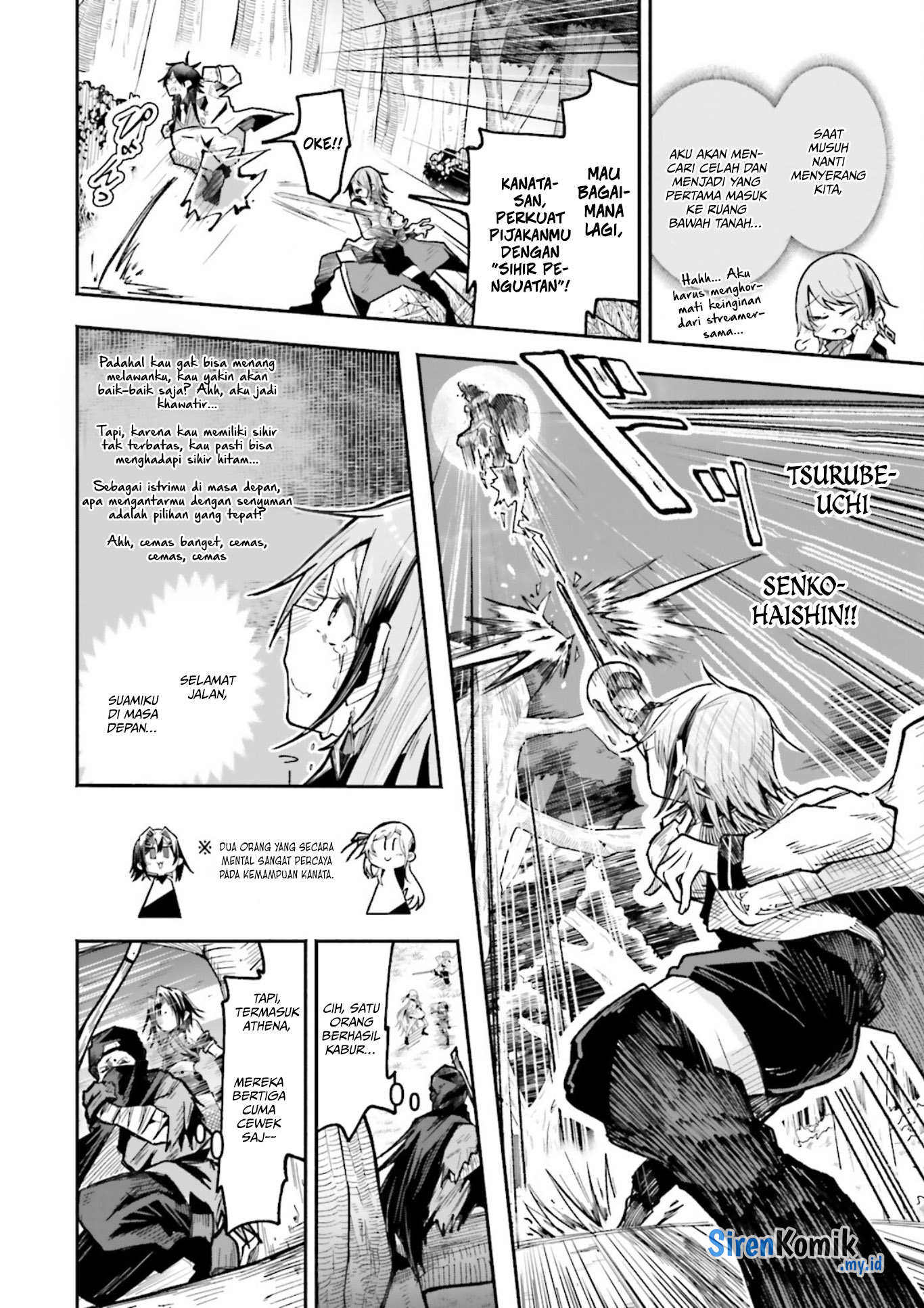 Isekai de Haishin Katsudou wo Shitara Tairyou no Yandere Shinja wo Umidashiteshimatta Ken Chapter 35 - halaman 16