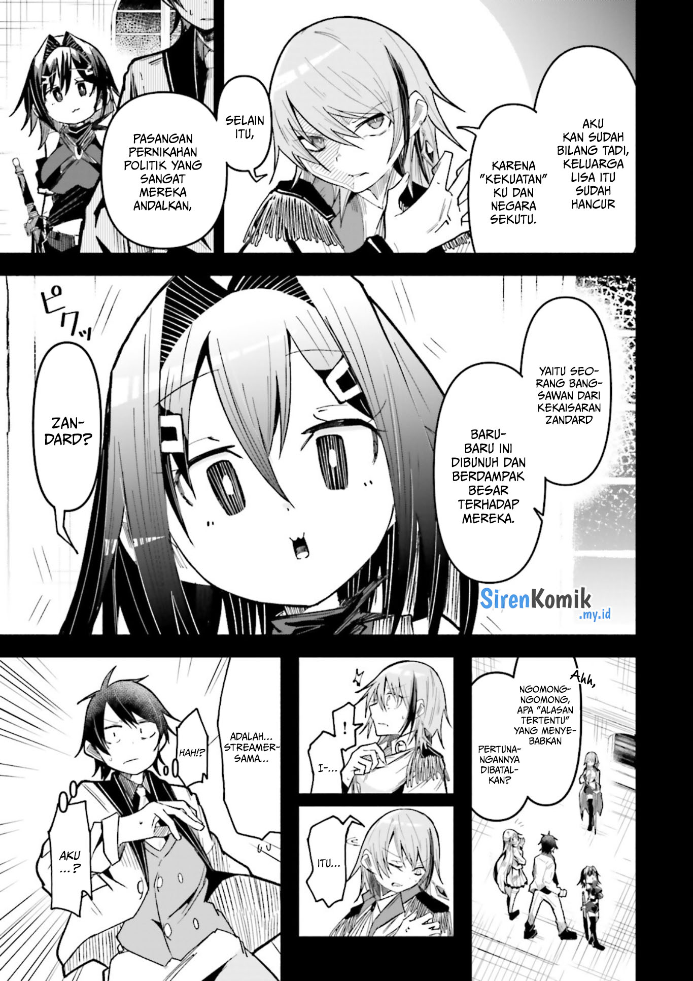 Isekai de Haishin Katsudou wo Shitara Tairyou no Yandere Shinja wo Umidashiteshimatta Ken Chapter 35 - halaman 7